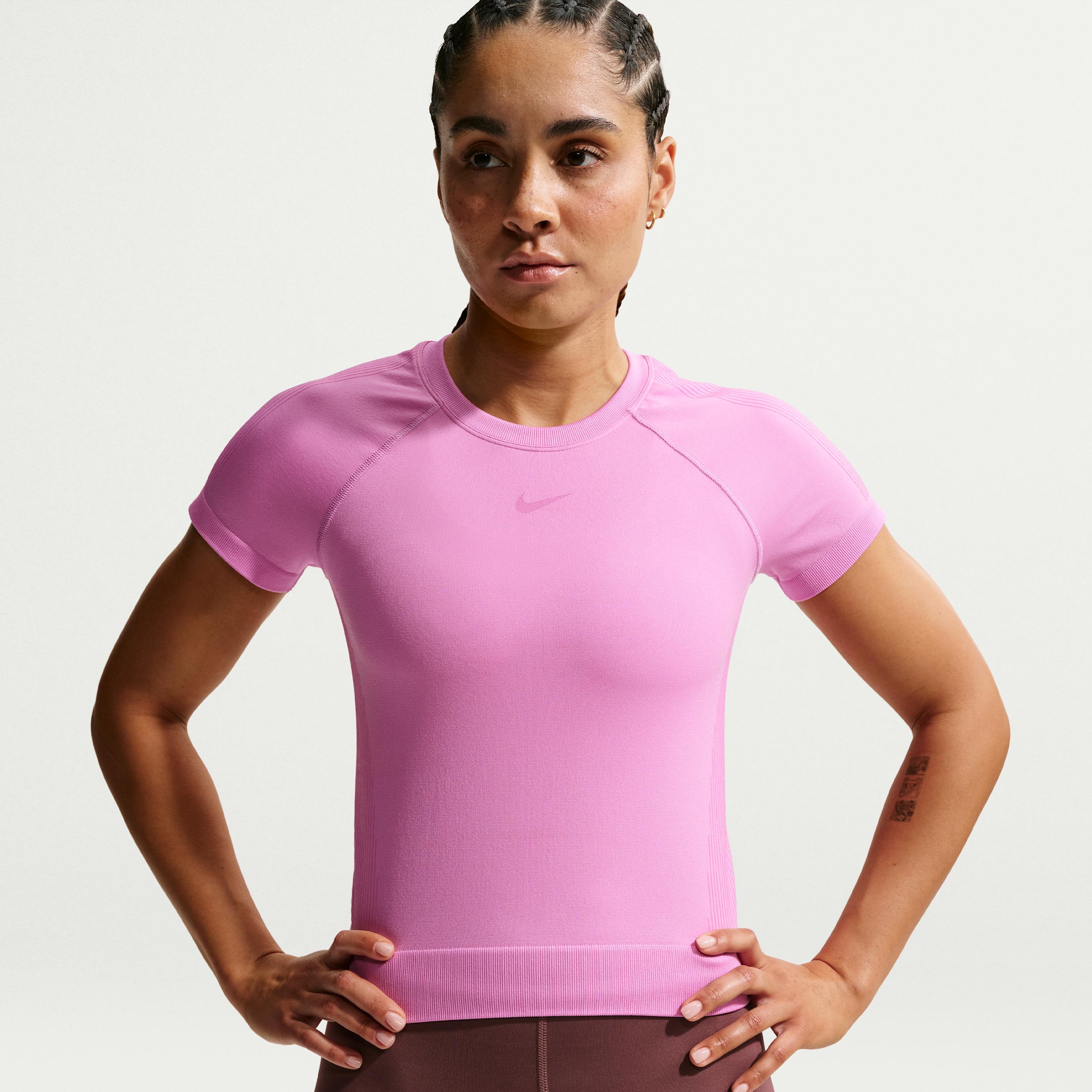 Women's Nike Pro Seamless Dri-FIT T-Shirt by NIKE