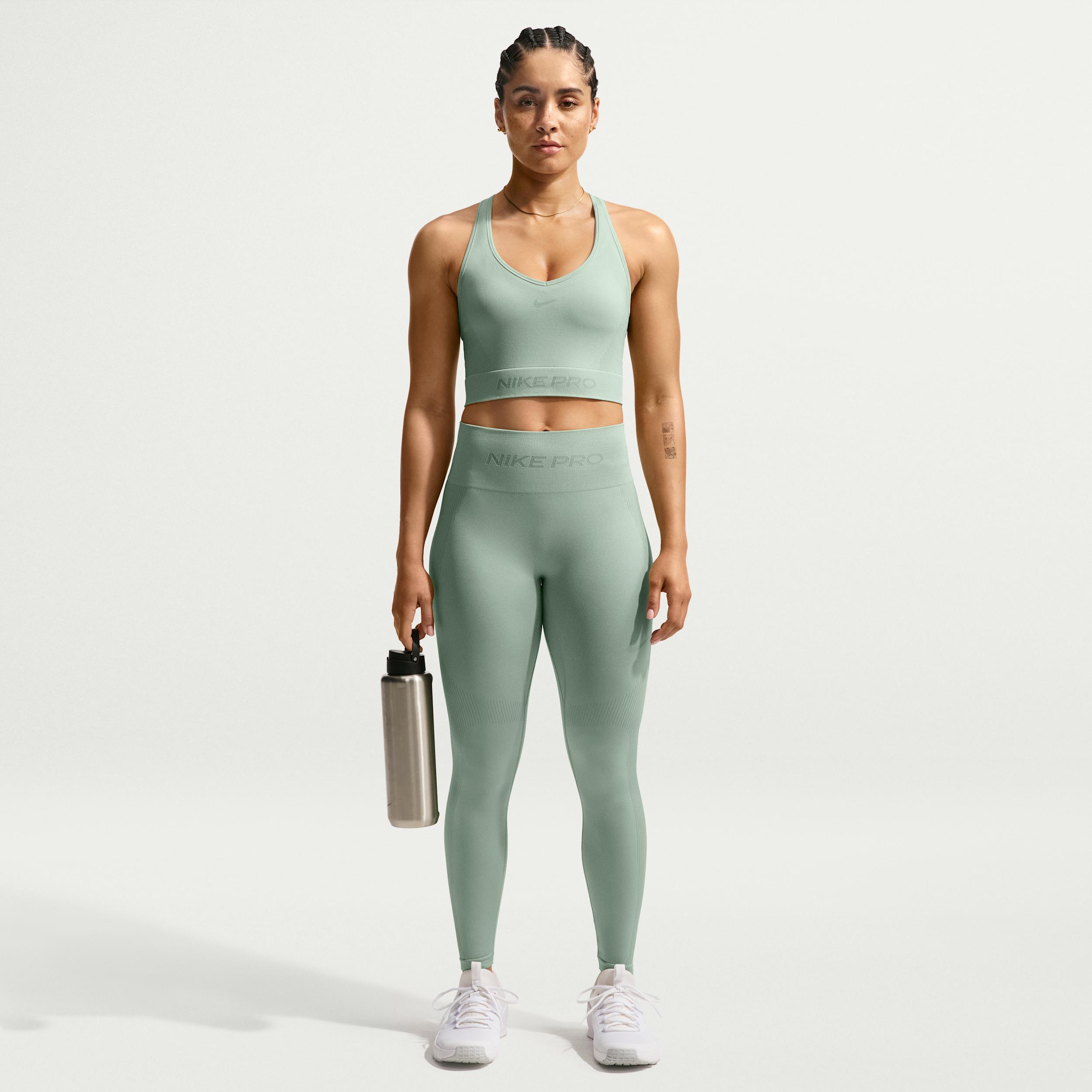 Women's Nike Pro Seamless High-Waisted 7/8 Leggings by NIKE
