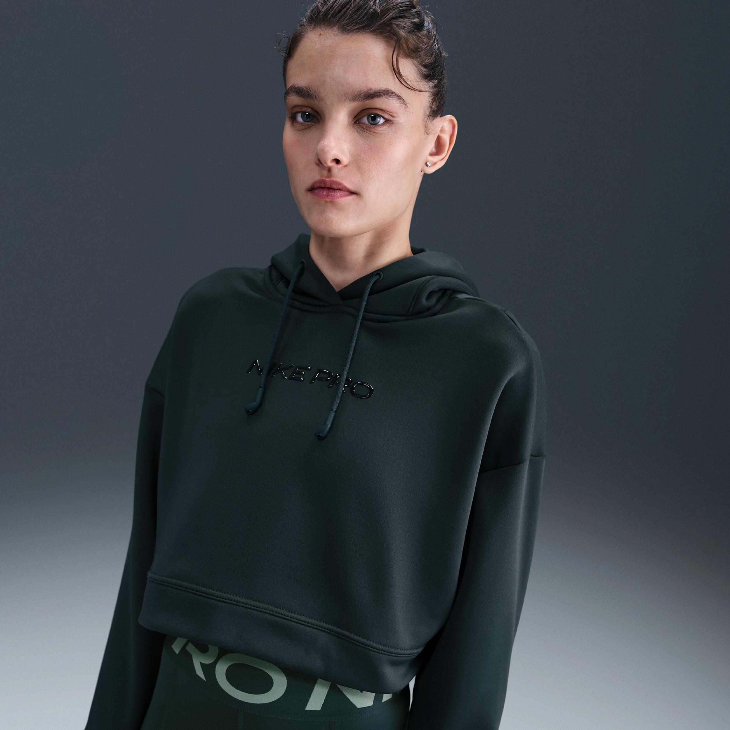 Women's Nike Pro Therma-FIT Fleece Hoodie by NIKE