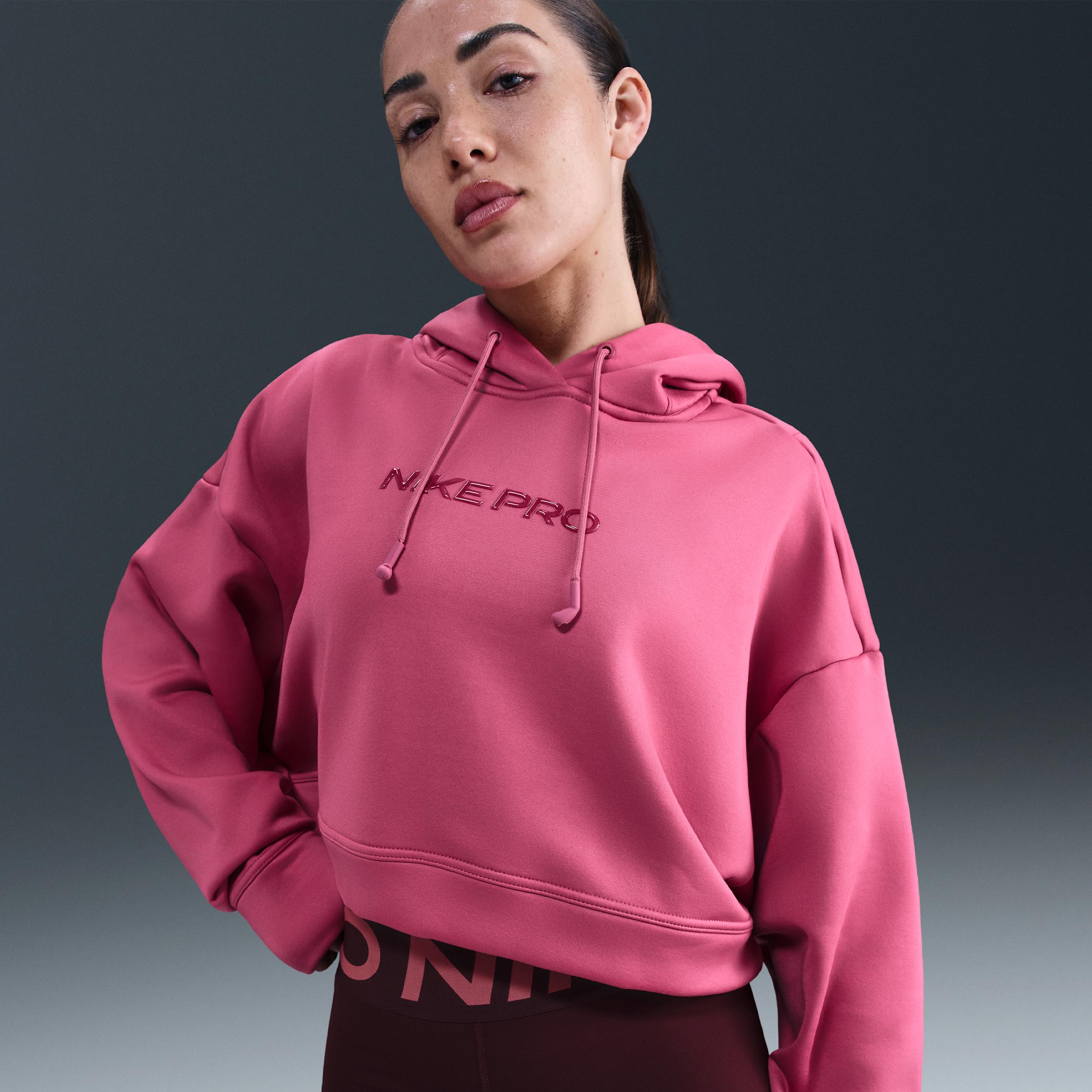 Women's Nike Pro Therma-FIT Fleece Hoodie by NIKE