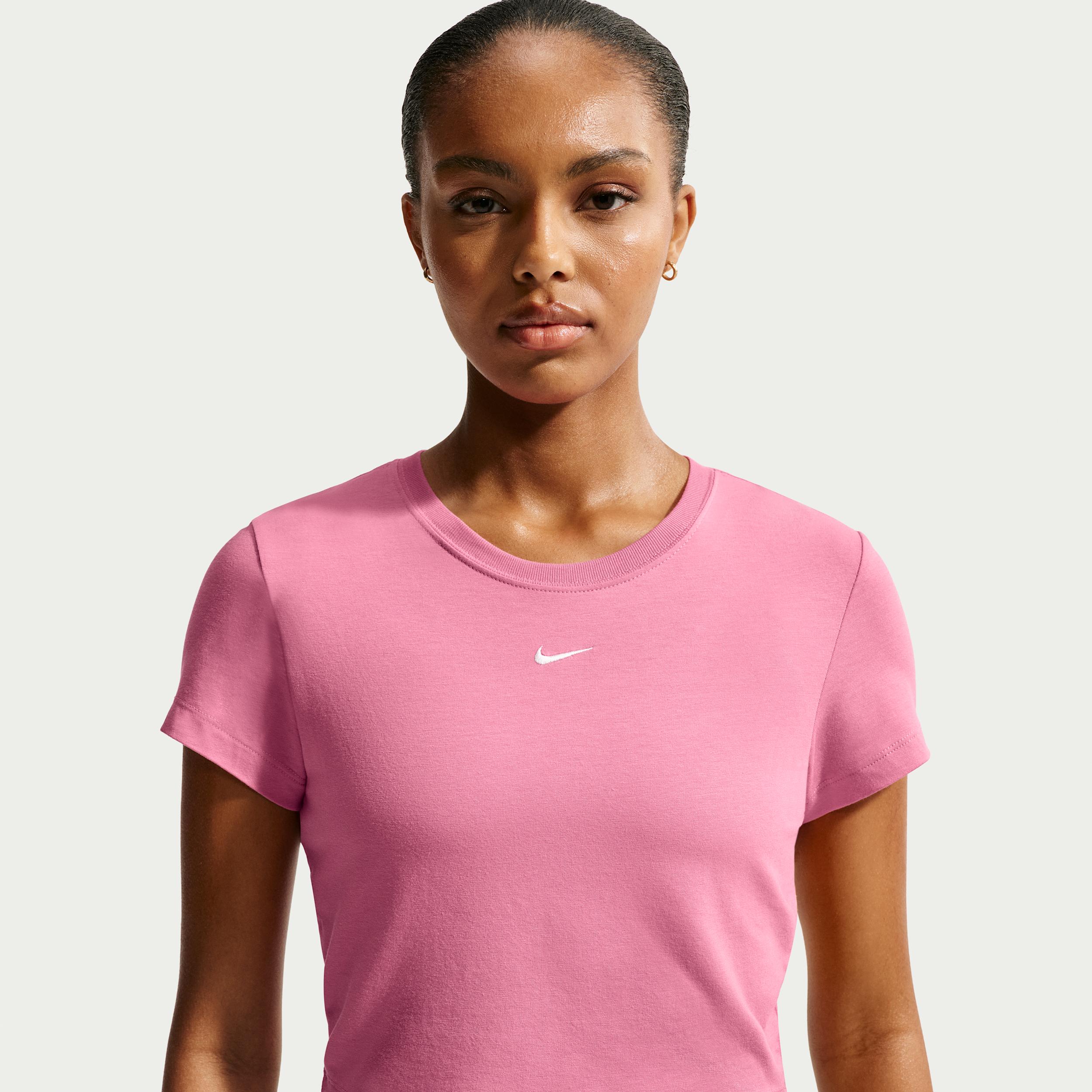 Women's Nike Sportswear Chill Knit Cropped T-Shirt by NIKE