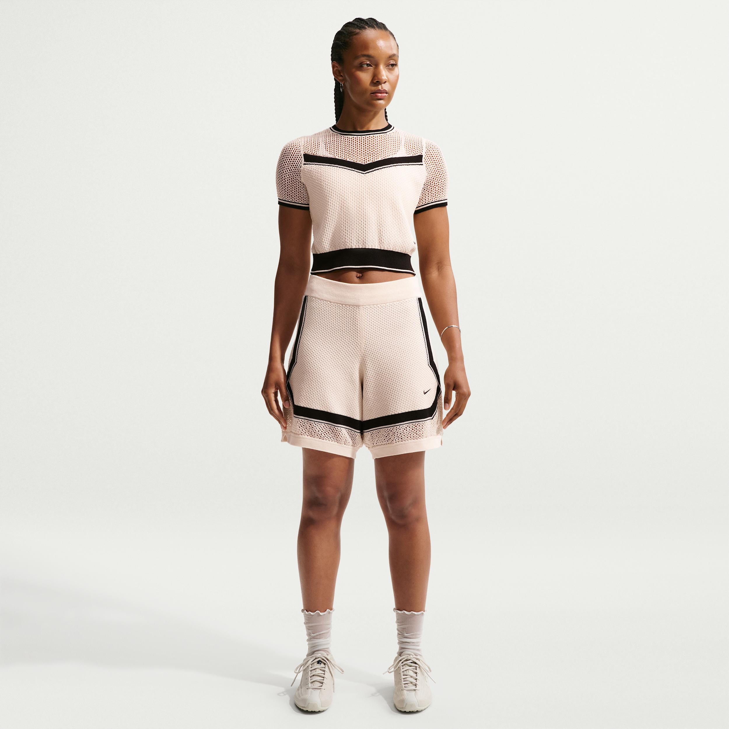 Women's Nike Sportswear Chill Knit Mid-Rise Shorts by NIKE