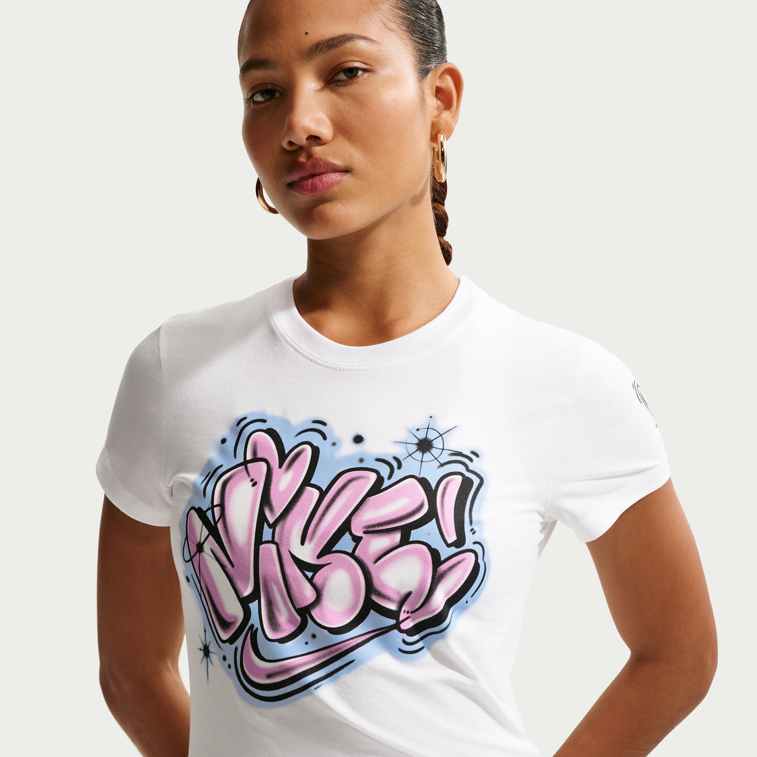 Women's Nike Sportswear Chill Knit Slim Cropped T-Shirt by NIKE