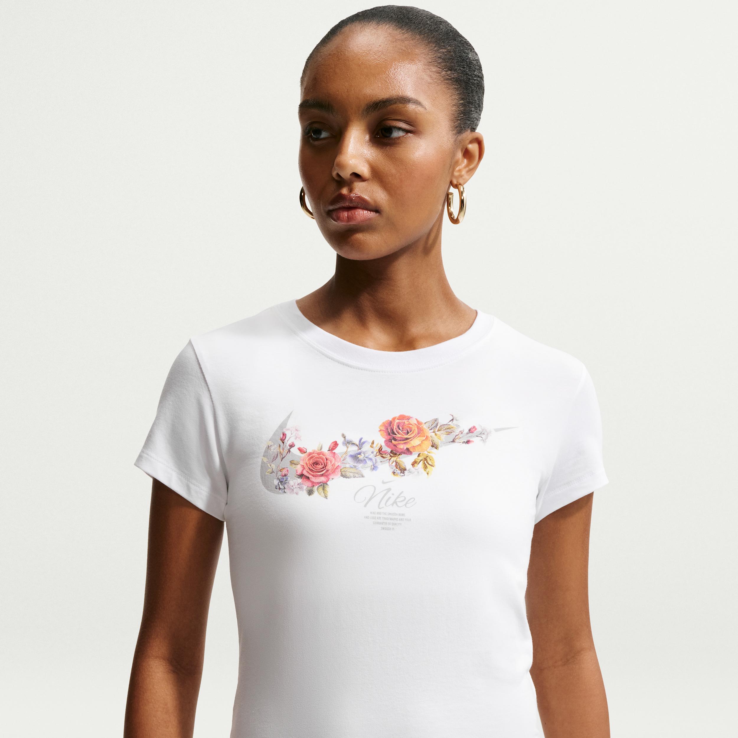 Women's Nike Sportswear Chill Knit Slim Cropped T-Shirt by NIKE