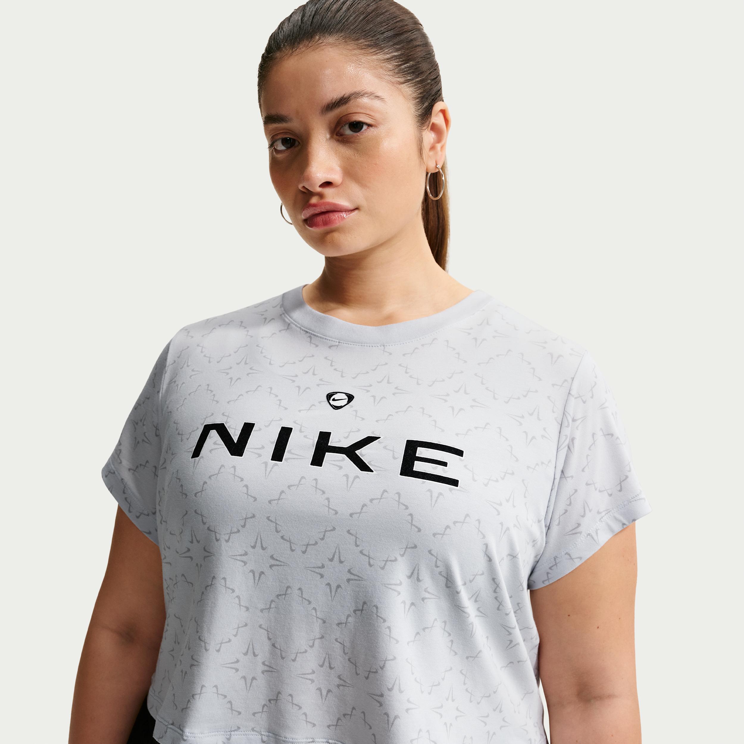 Women's Nike Sportswear Chill Knit Slim Cropped T-Shirt (Plus Size) by NIKE