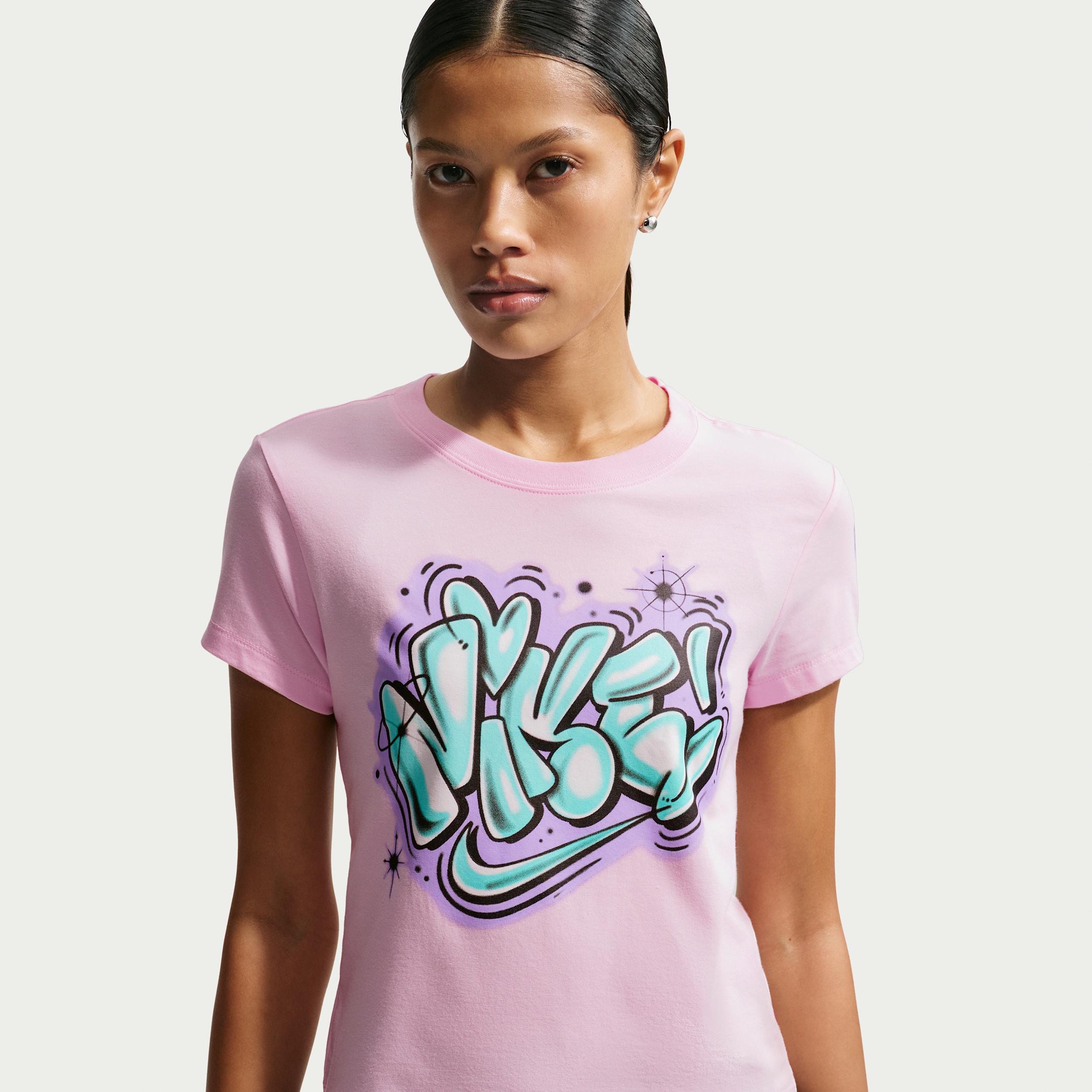 Women's Nike Sportswear Chill Knit Slim Cropped T-Shirt by NIKE