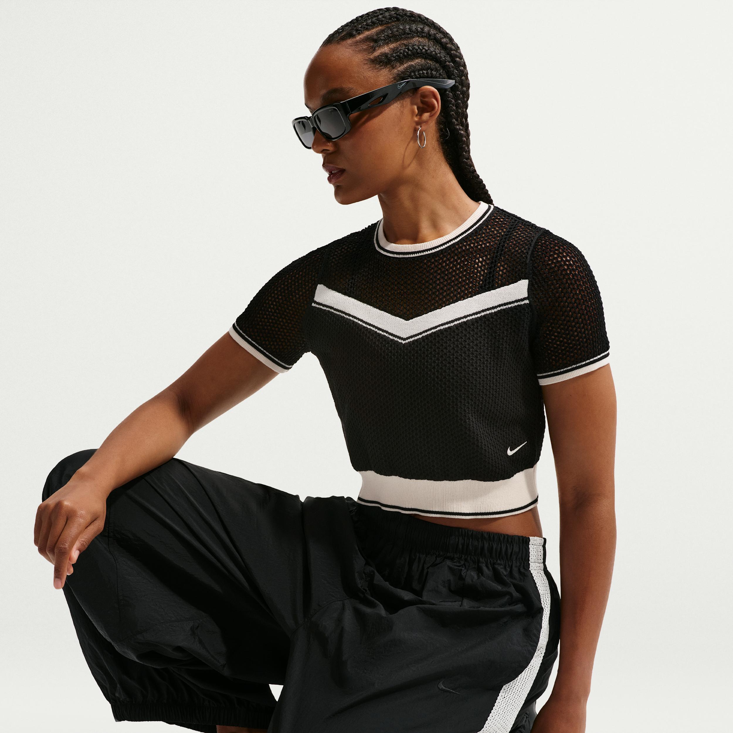Women's Nike Sportswear Chill Knit Tight Cropped Top by NIKE