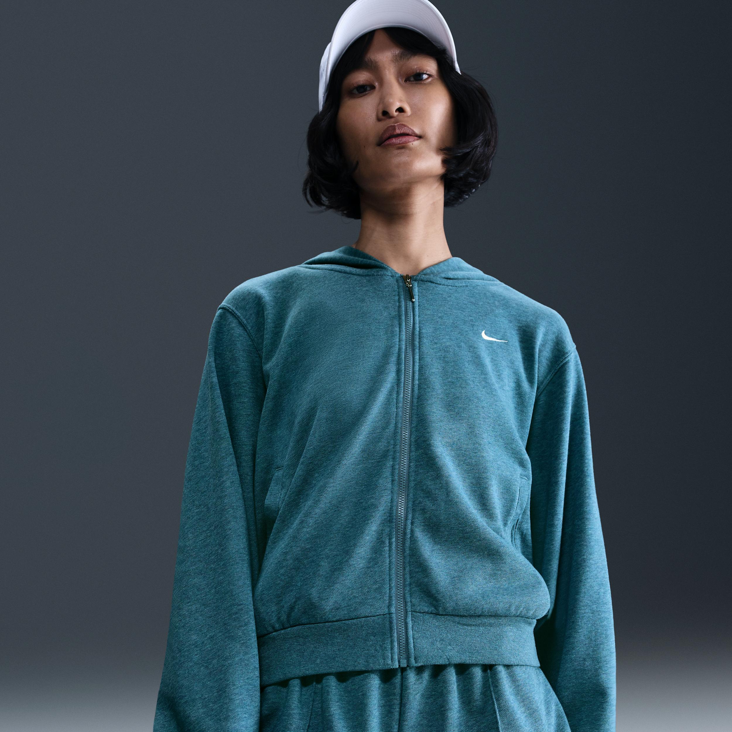 Women's Nike Sportswear Chill Terry Loose Full-Zip French Terry Hoodie by NIKE