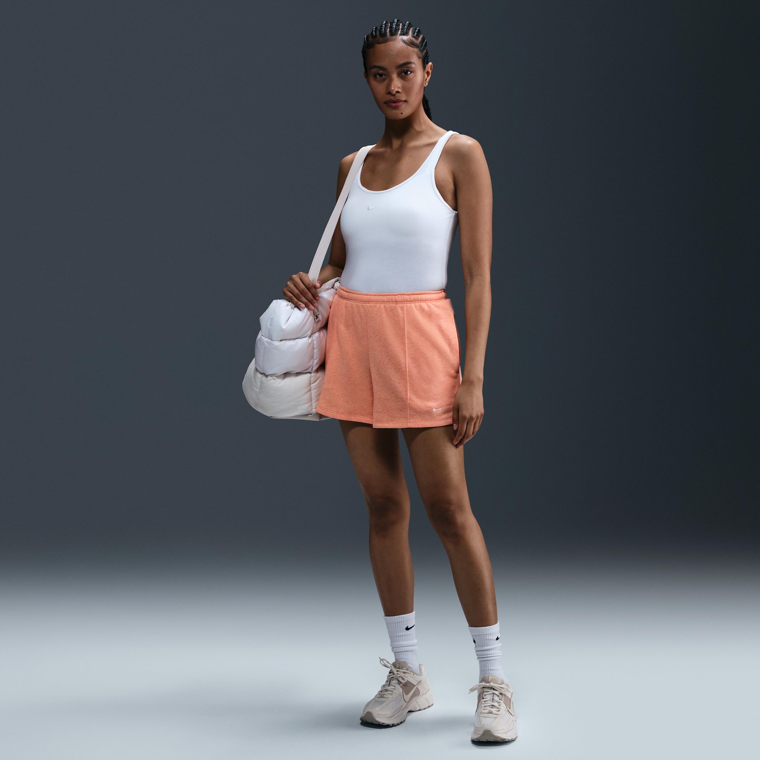 Women's Nike Sportswear Chill Terry Mid-Rise 4" French Terry Shorts by NIKE