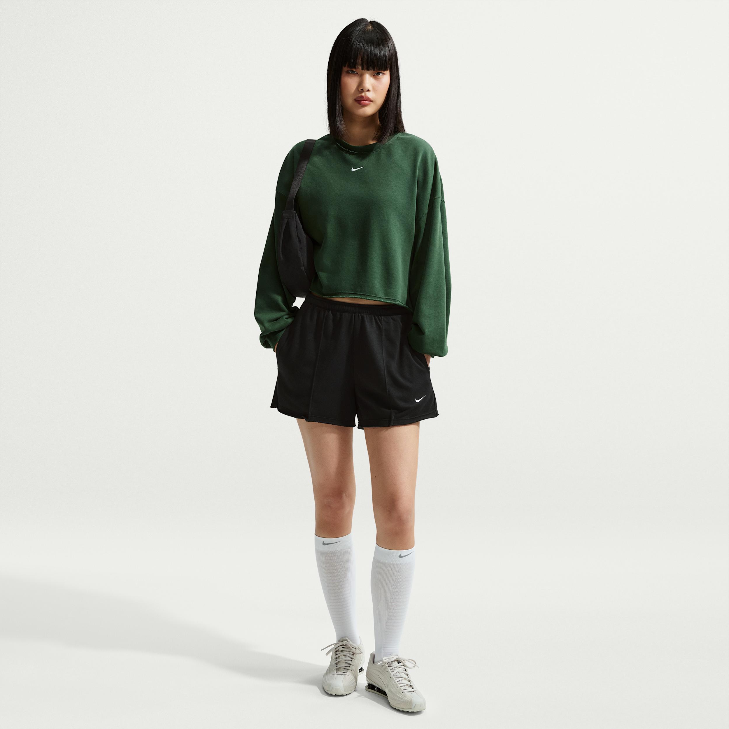 Women's Nike Sportswear Chill Terry Mid-Rise French Terry Shorts by NIKE