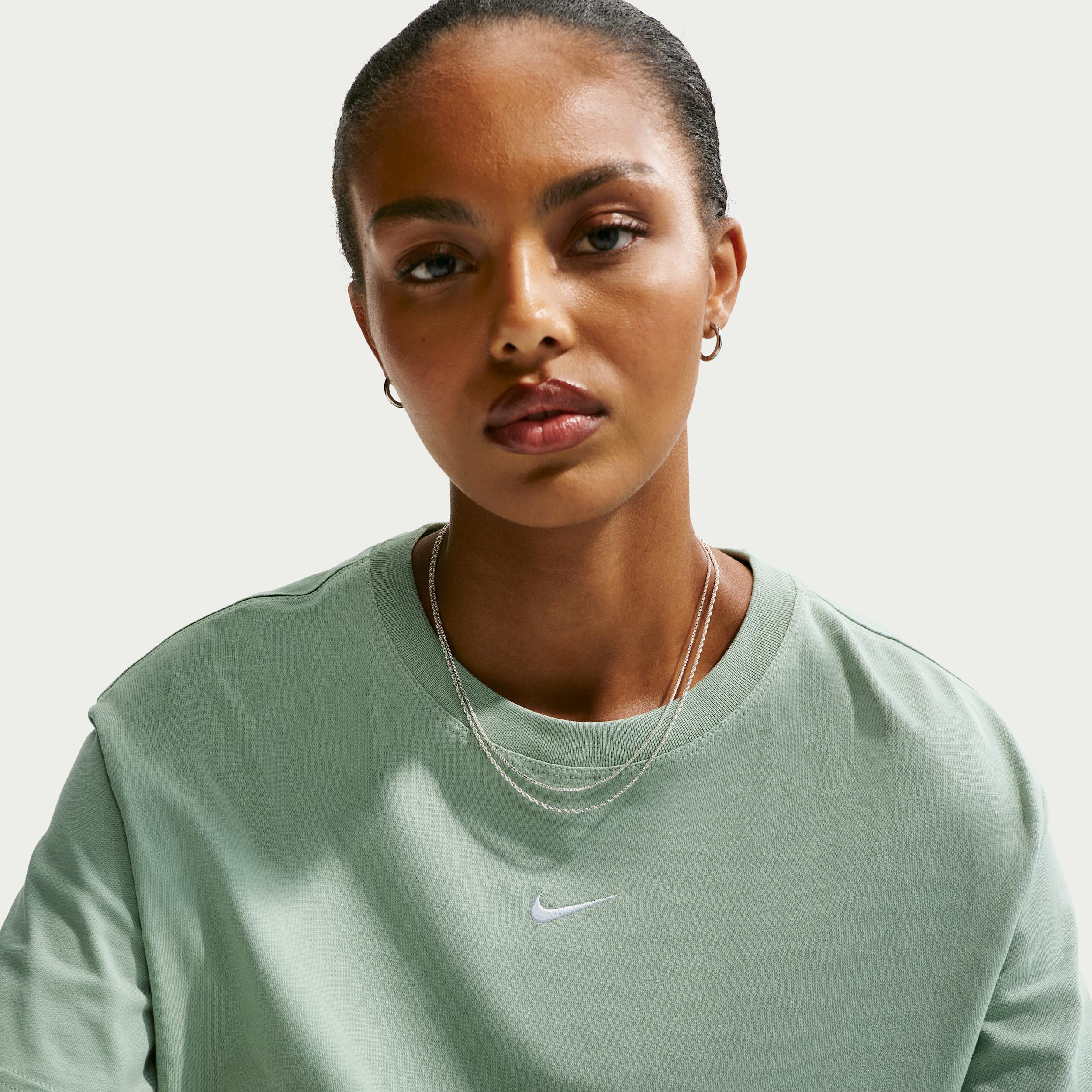 Women's Nike Sportswear Classic Loose Short-Sleeve Cropped T-Shirt by NIKE