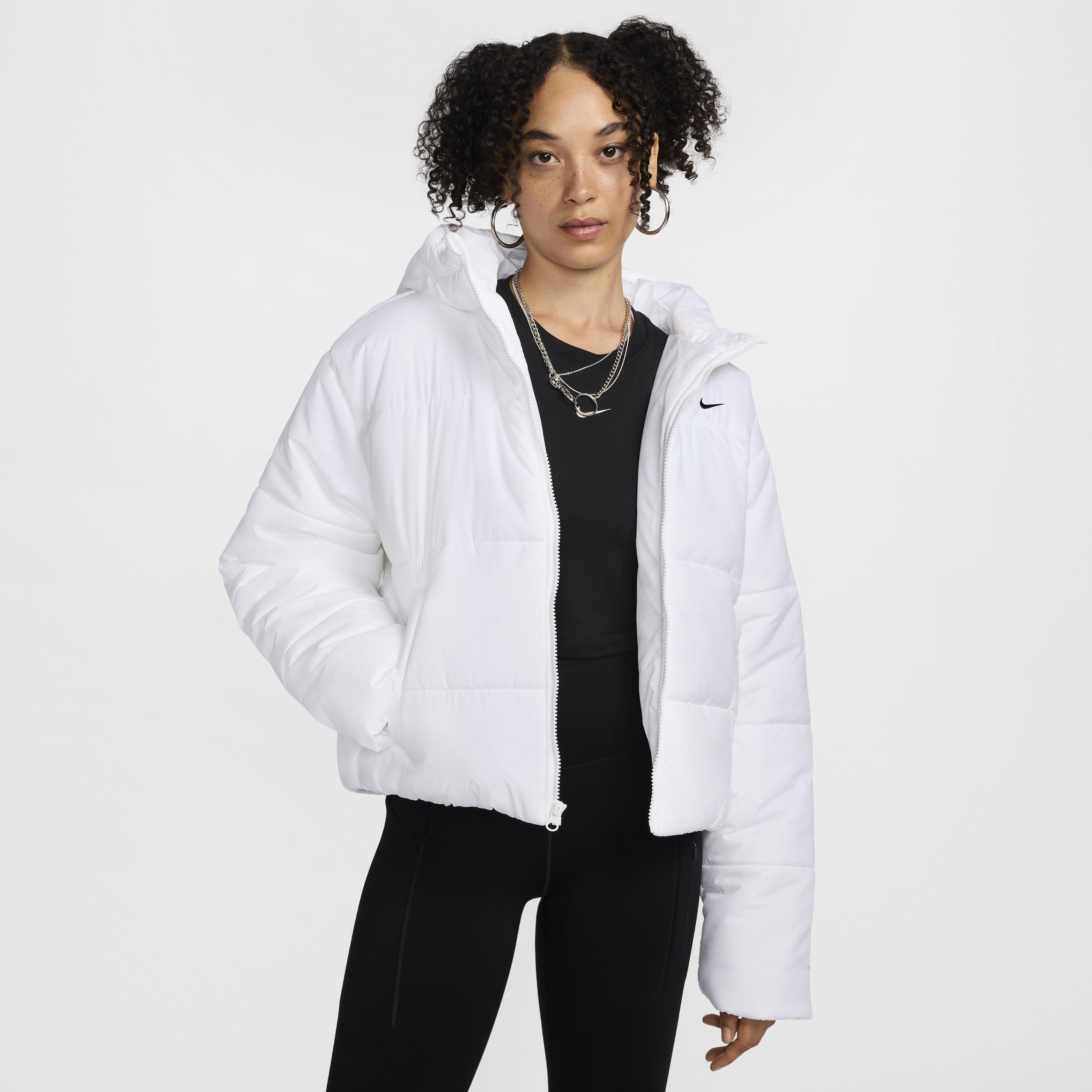 Women's Nike Sportswear Classic Puffer Therma-FIT Loose Hooded Jacket by NIKE