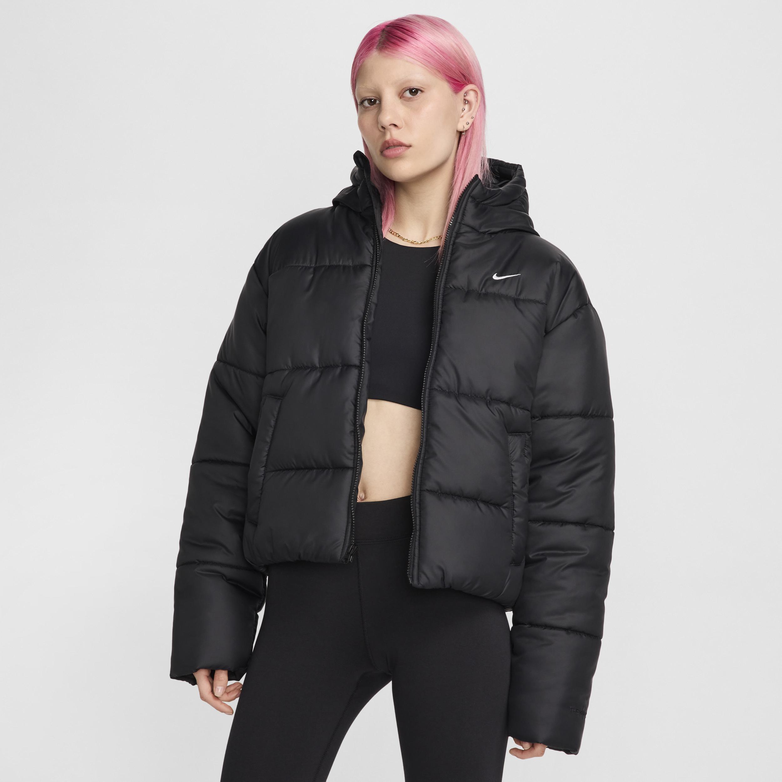 Women's Nike Sportswear Classic Puffer Therma-FIT Loose Hooded Jacket by NIKE