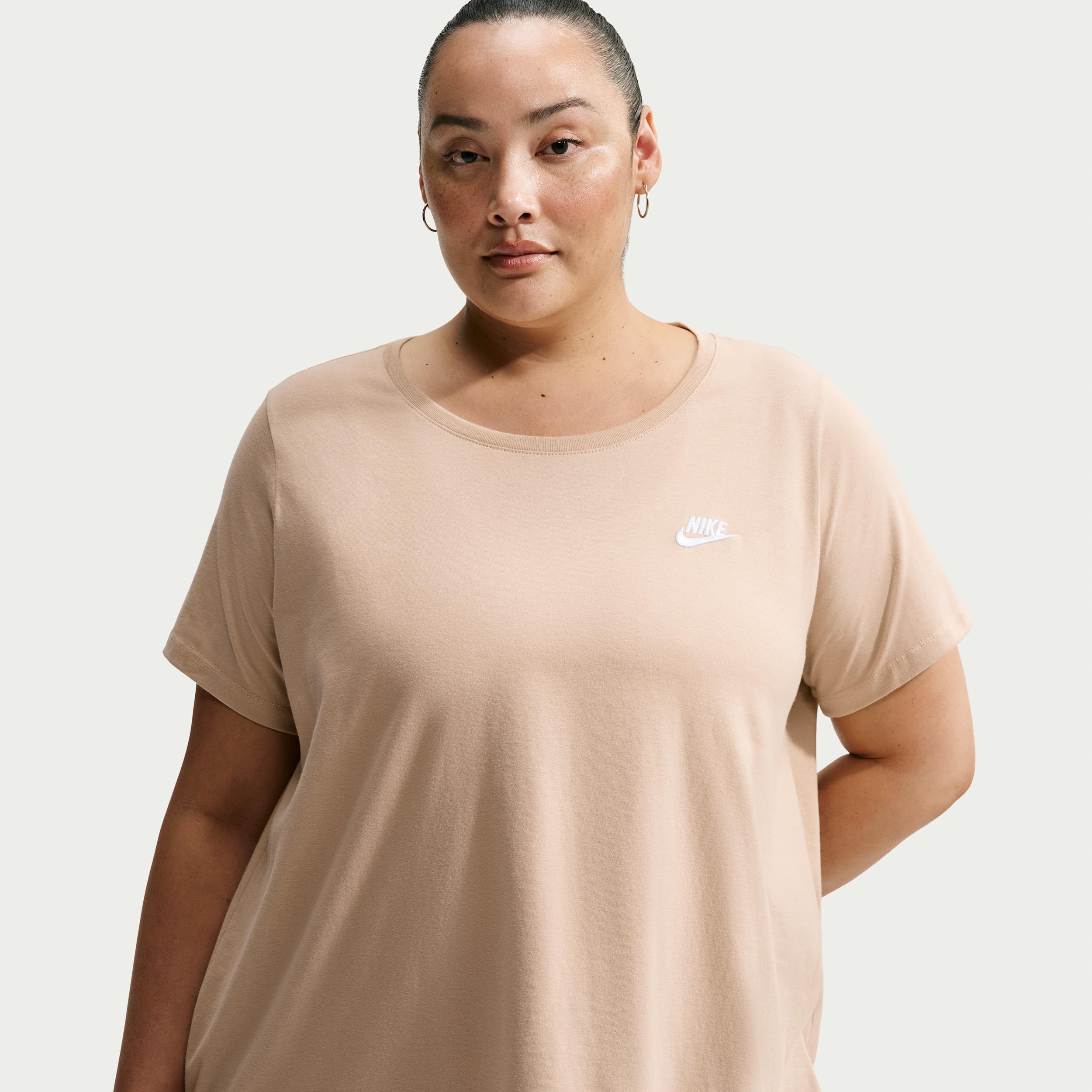 Women's Nike Sportswear Club Essentials T-Shirt (Plus Size) by NIKE