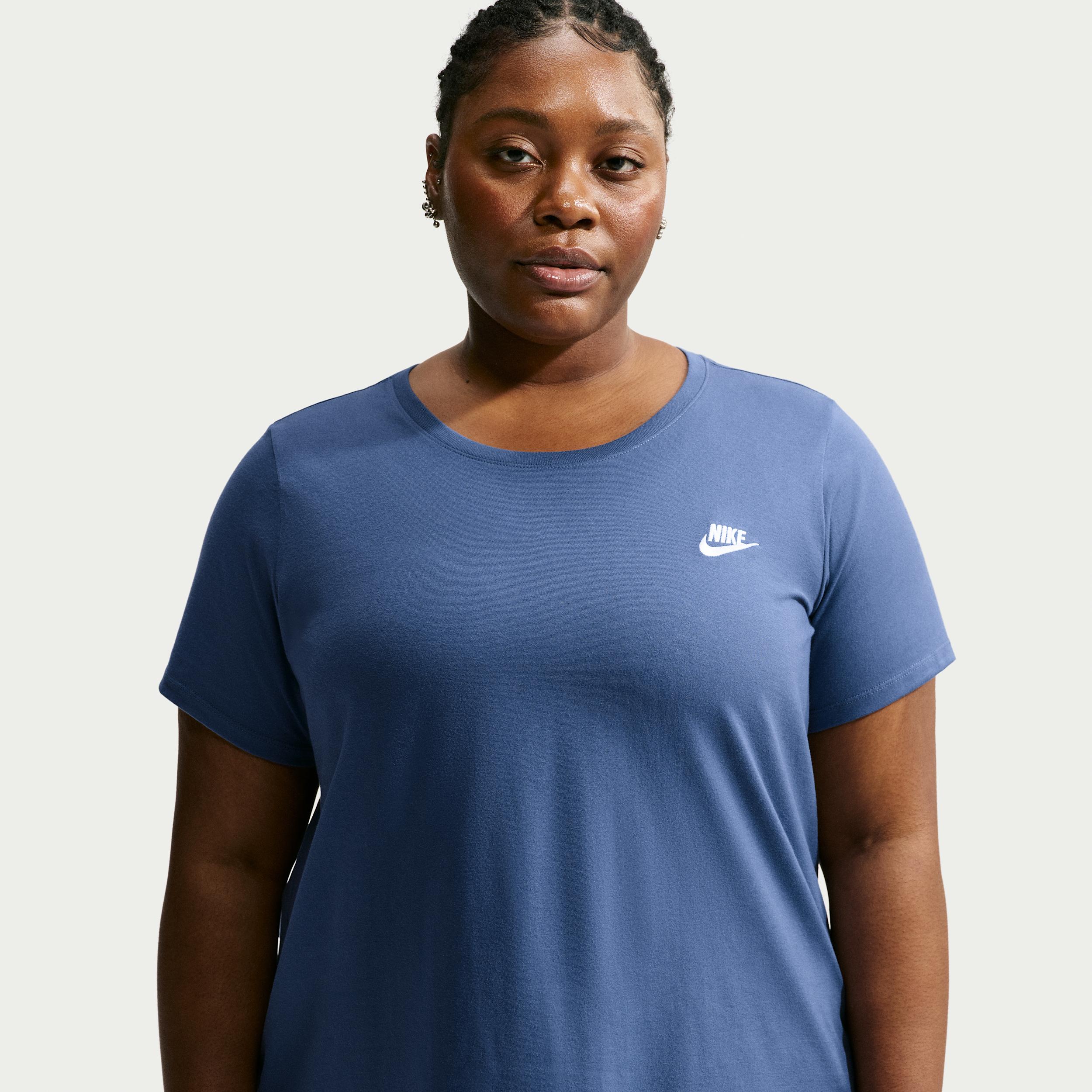 Women's Nike Sportswear Club Essentials T-Shirt (Plus Size) by NIKE