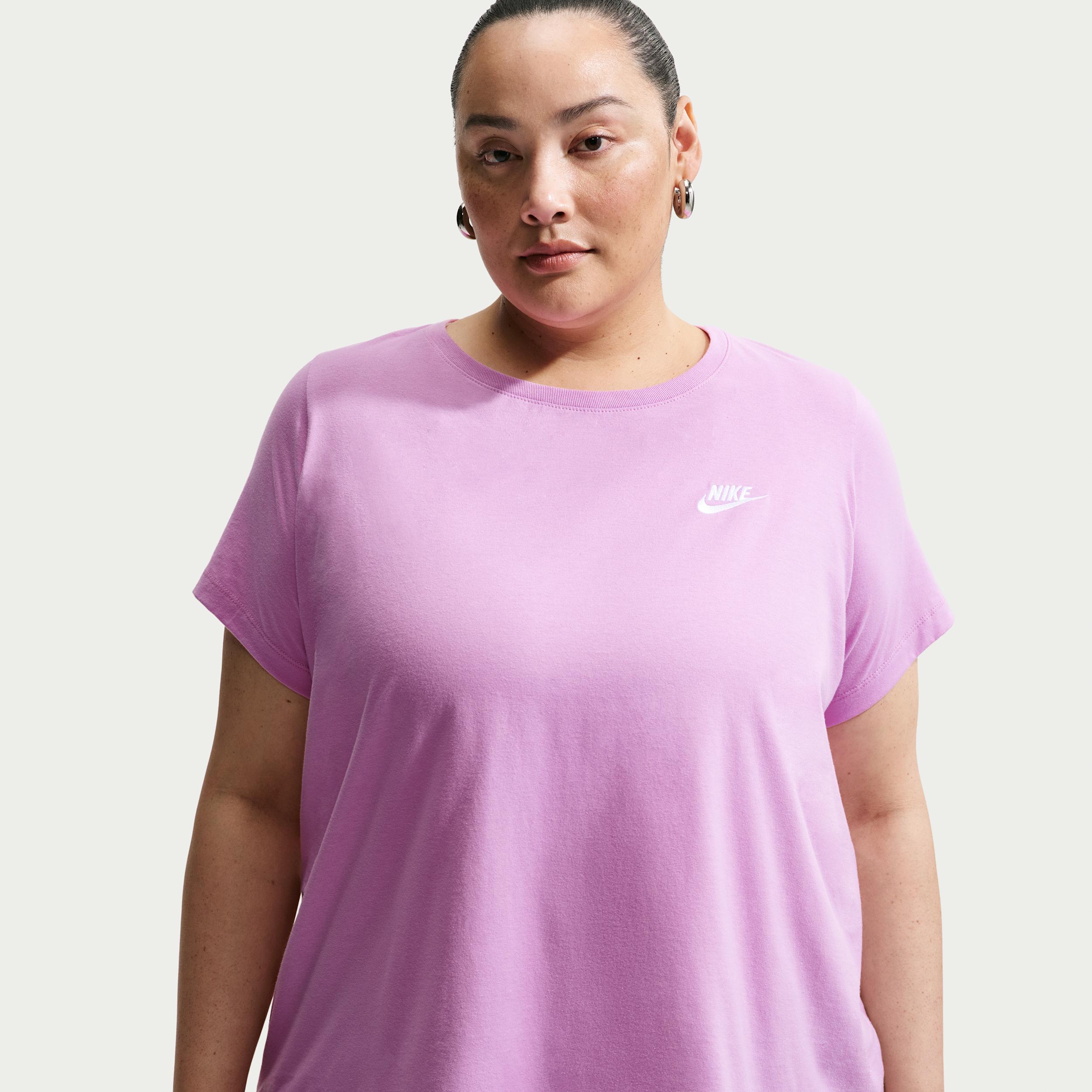 Women's Nike Sportswear Club Essentials T-Shirt (Plus Size) by NIKE