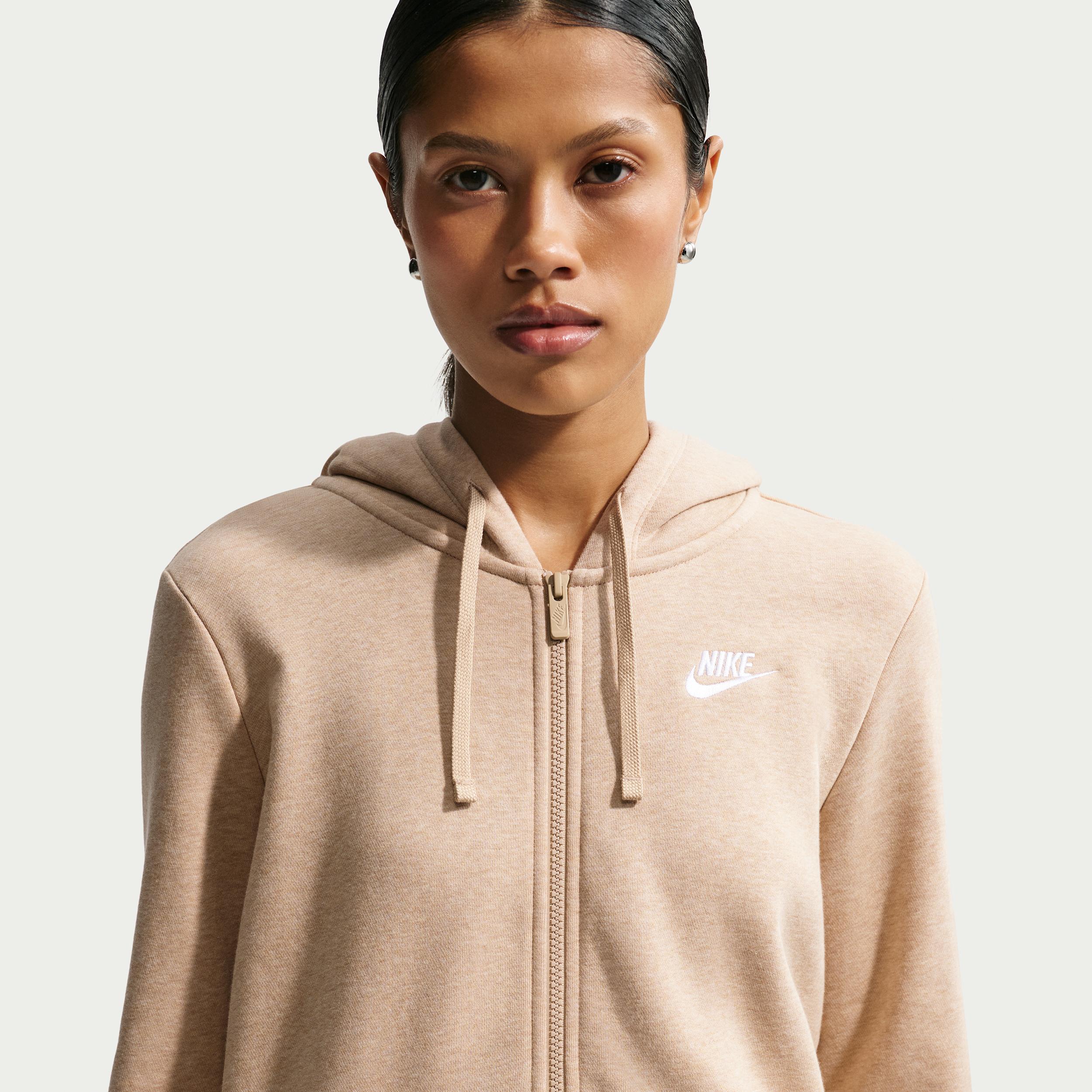 Women's Nike Sportswear Club Fleece Full-Zip Hoodie by NIKE