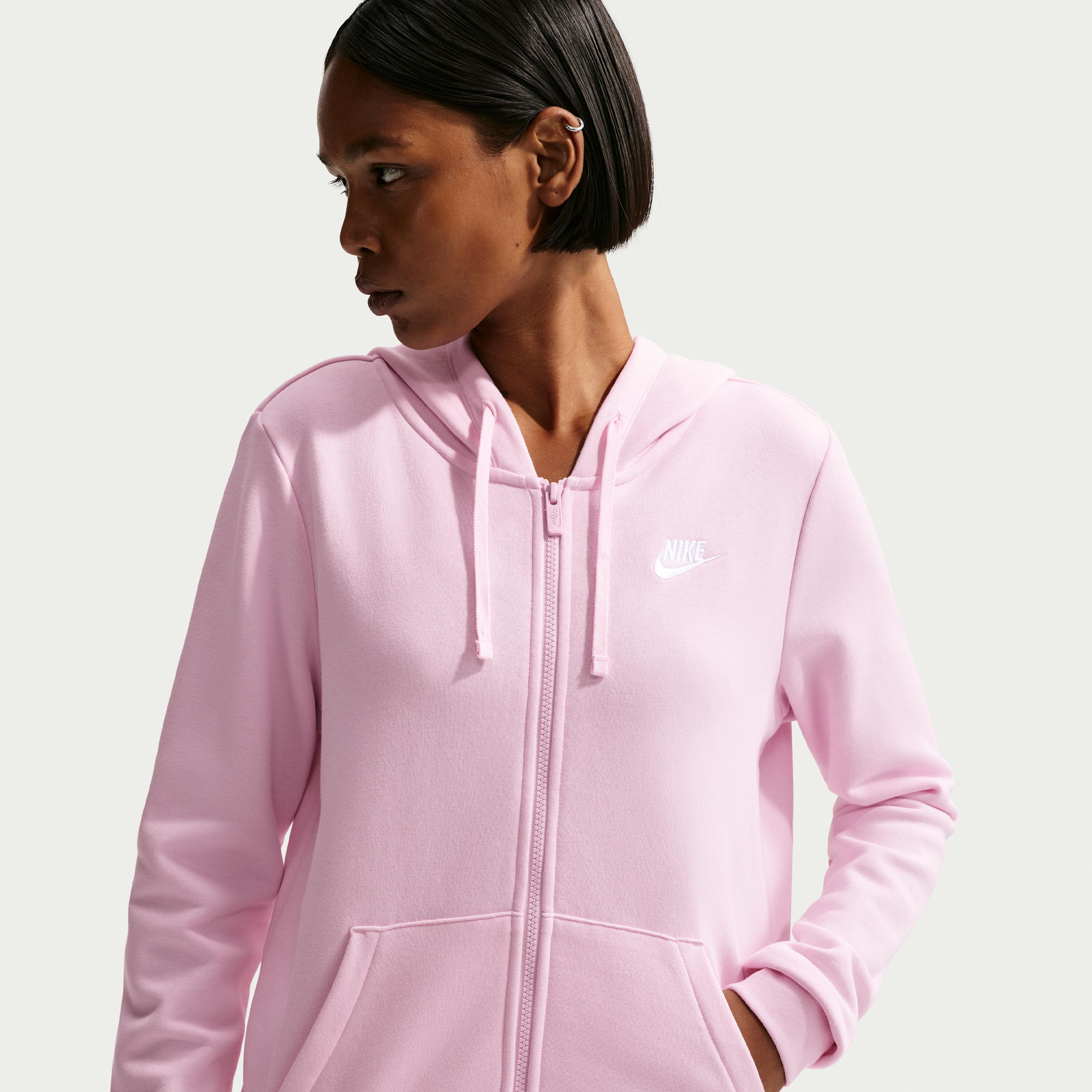 Women's Nike Sportswear Club Fleece Full-Zip Hoodie by NIKE