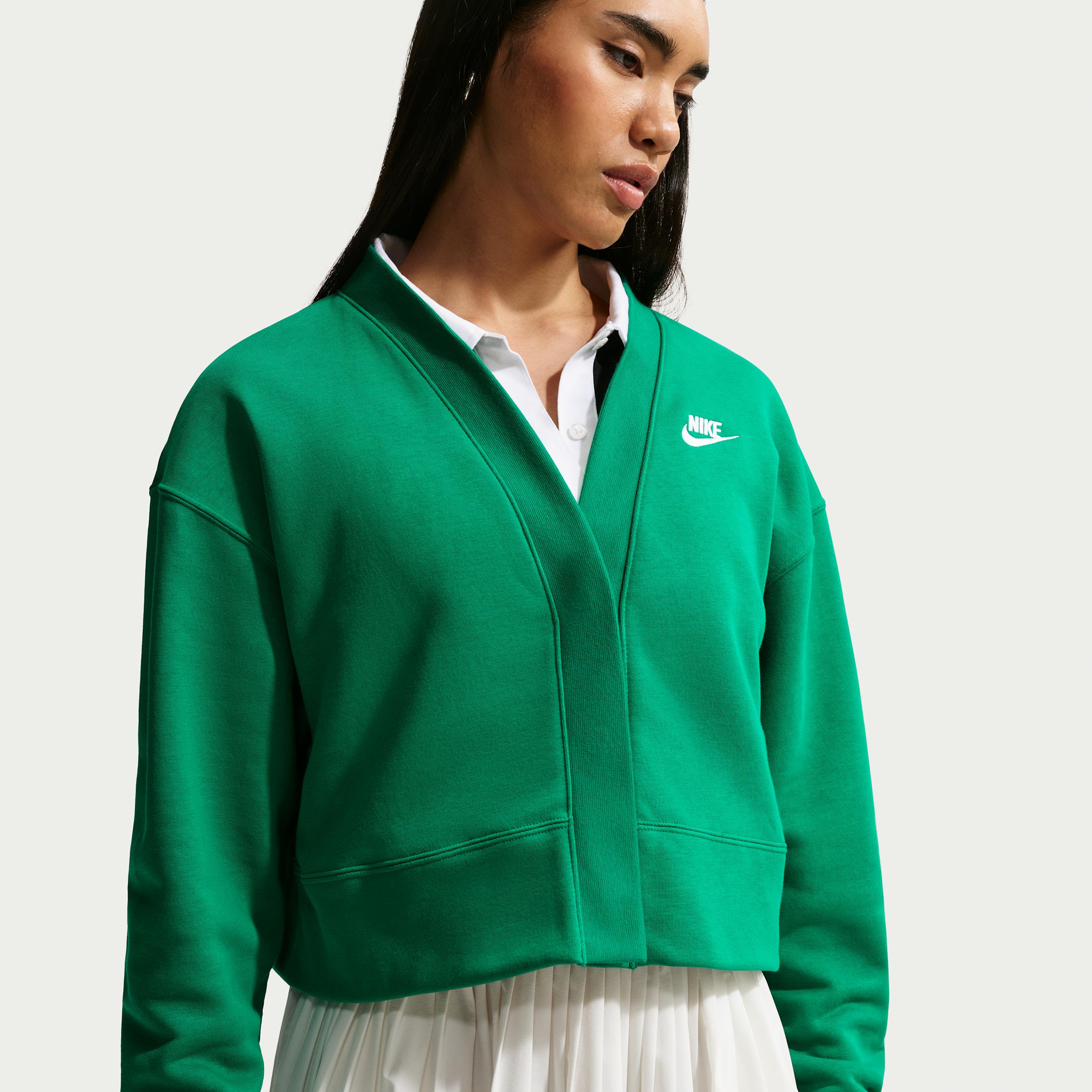 Women's Nike Sportswear Club Fleece Loose Cardigan by NIKE