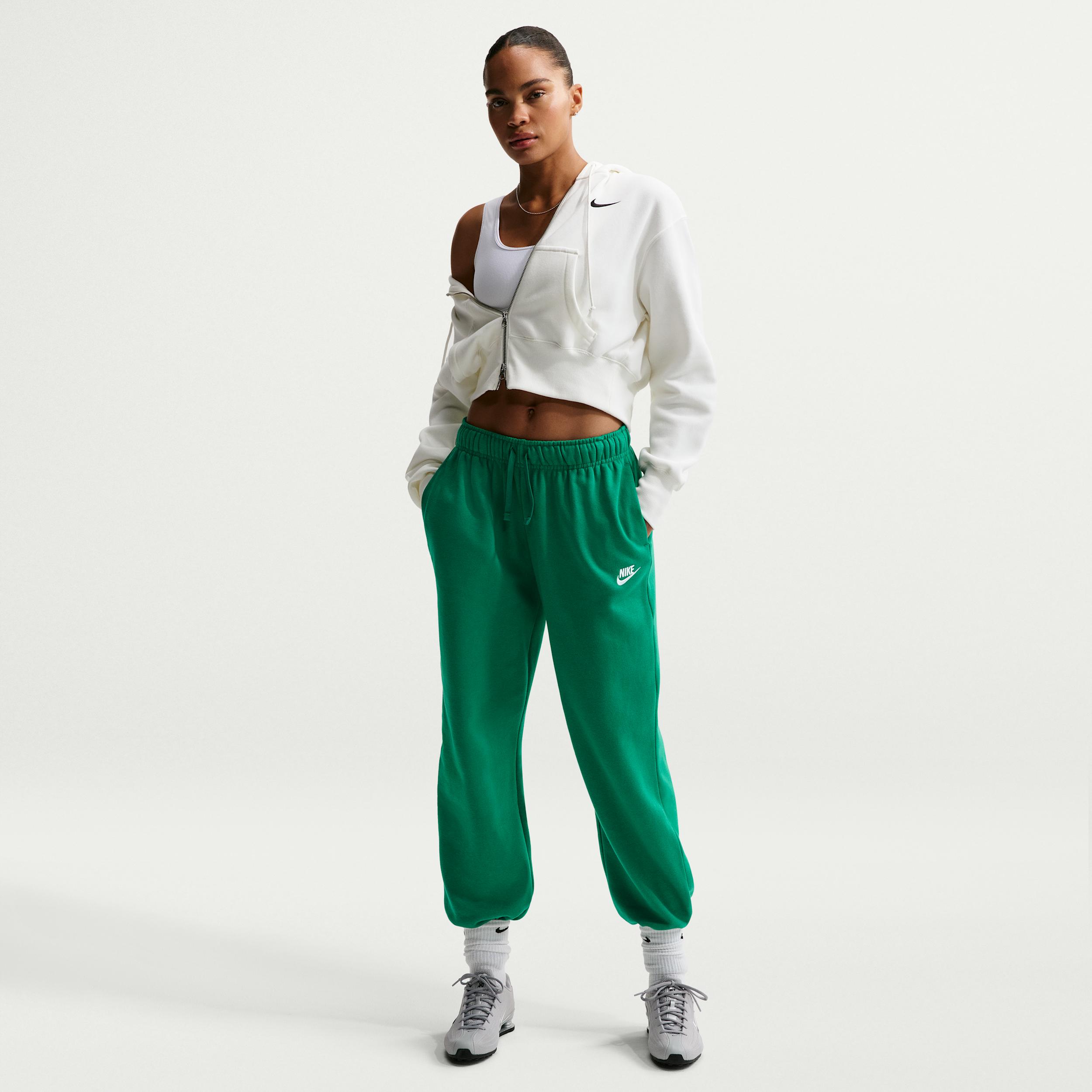 Women's Nike Sportswear Club Fleece Mid-Rise Oversized Sweatpants by NIKE