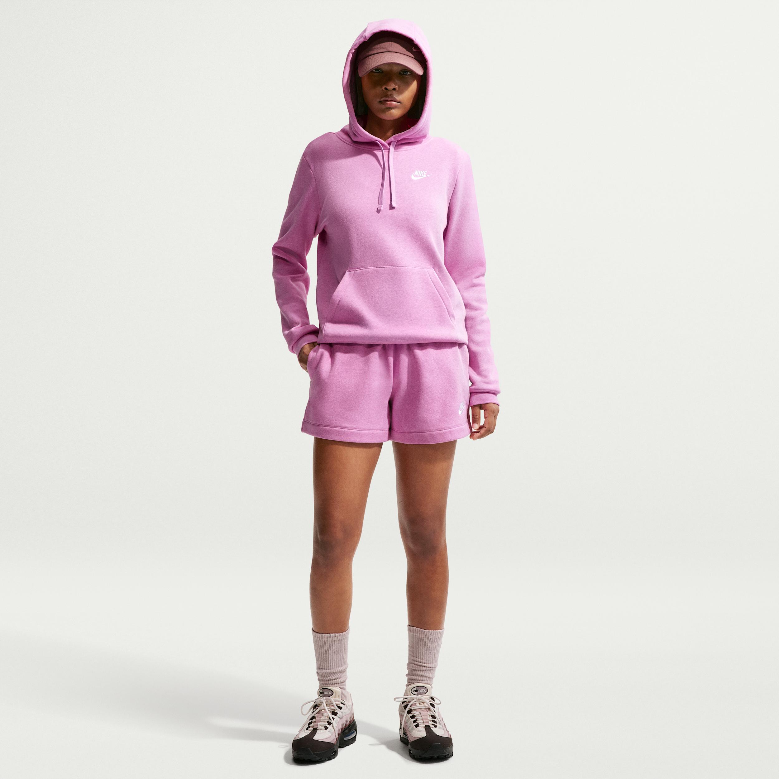 Women's Nike Sportswear Club Fleece Mid-Rise Shorts by NIKE
