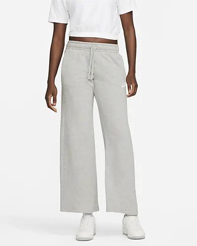 Women's Nike Sportswear Club Fleece Mid-Rise Wide-Leg Sweatpants by NIKE