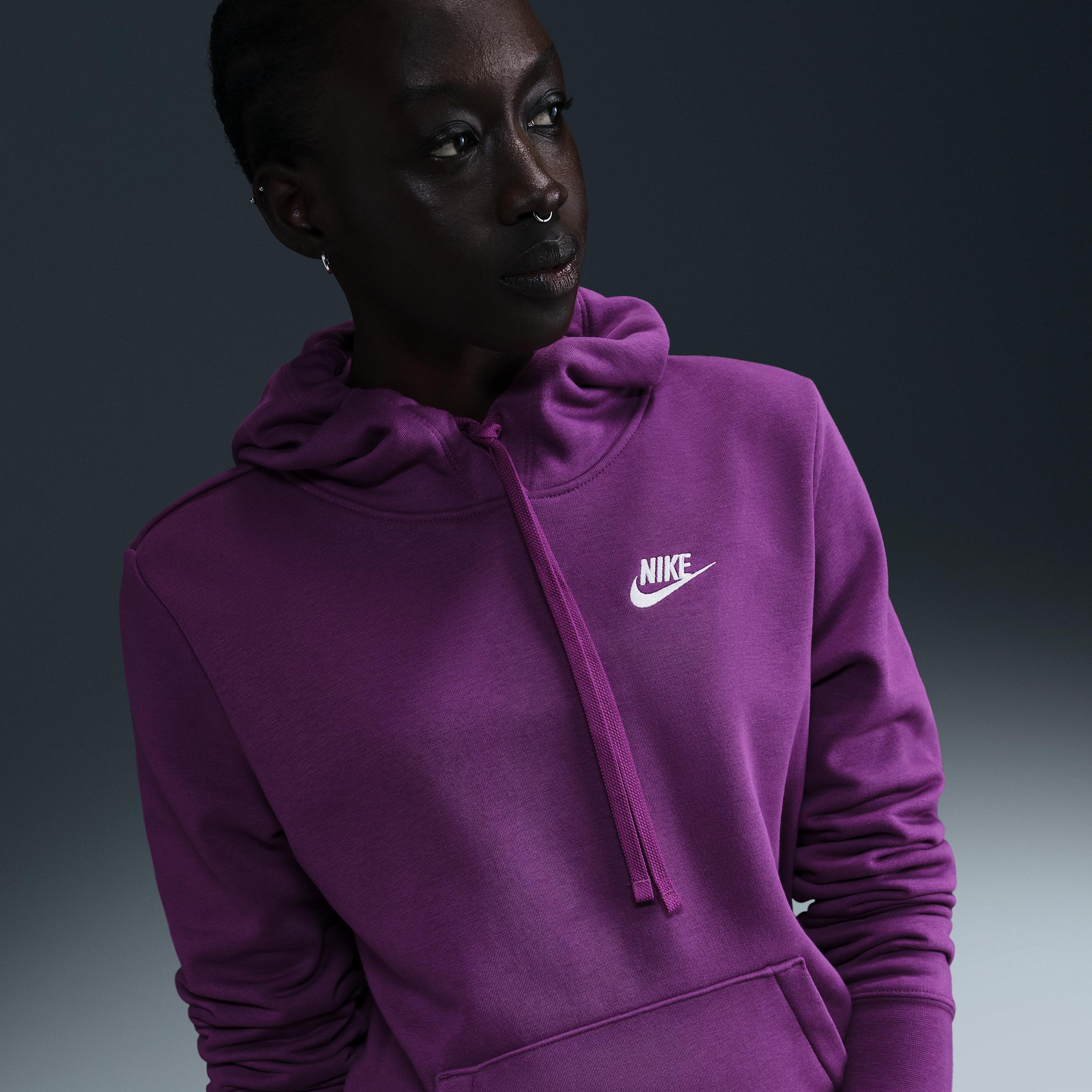 Women's Nike Sportswear Club Fleece Pullover Hoodie by NIKE