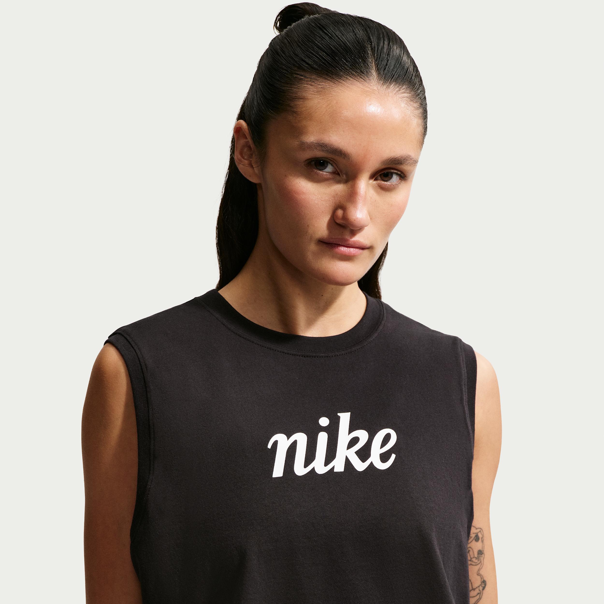 Women's Nike Sportswear Club Loose Cropped Tank Top by NIKE