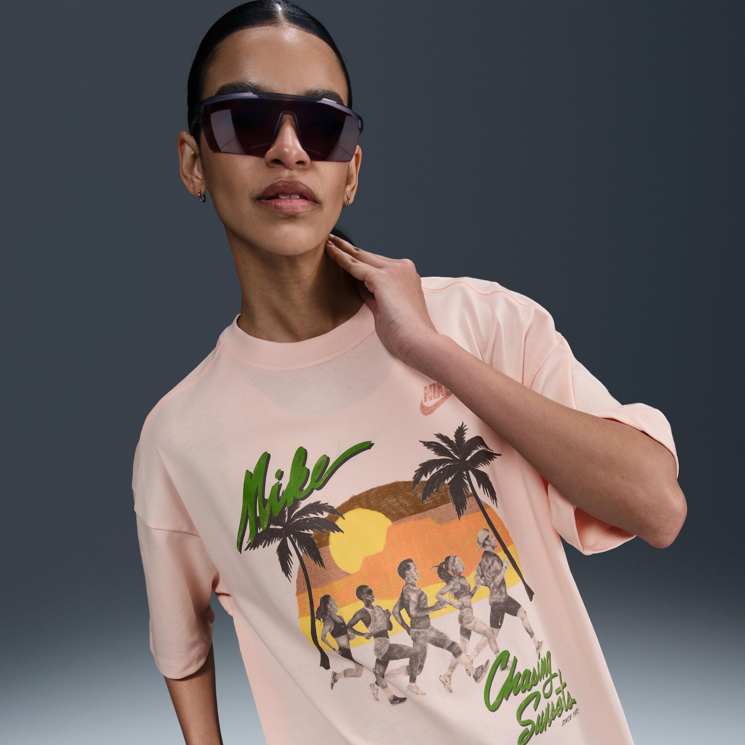 Women's Nike Sportswear Essential Oversized T-Shirt by NIKE