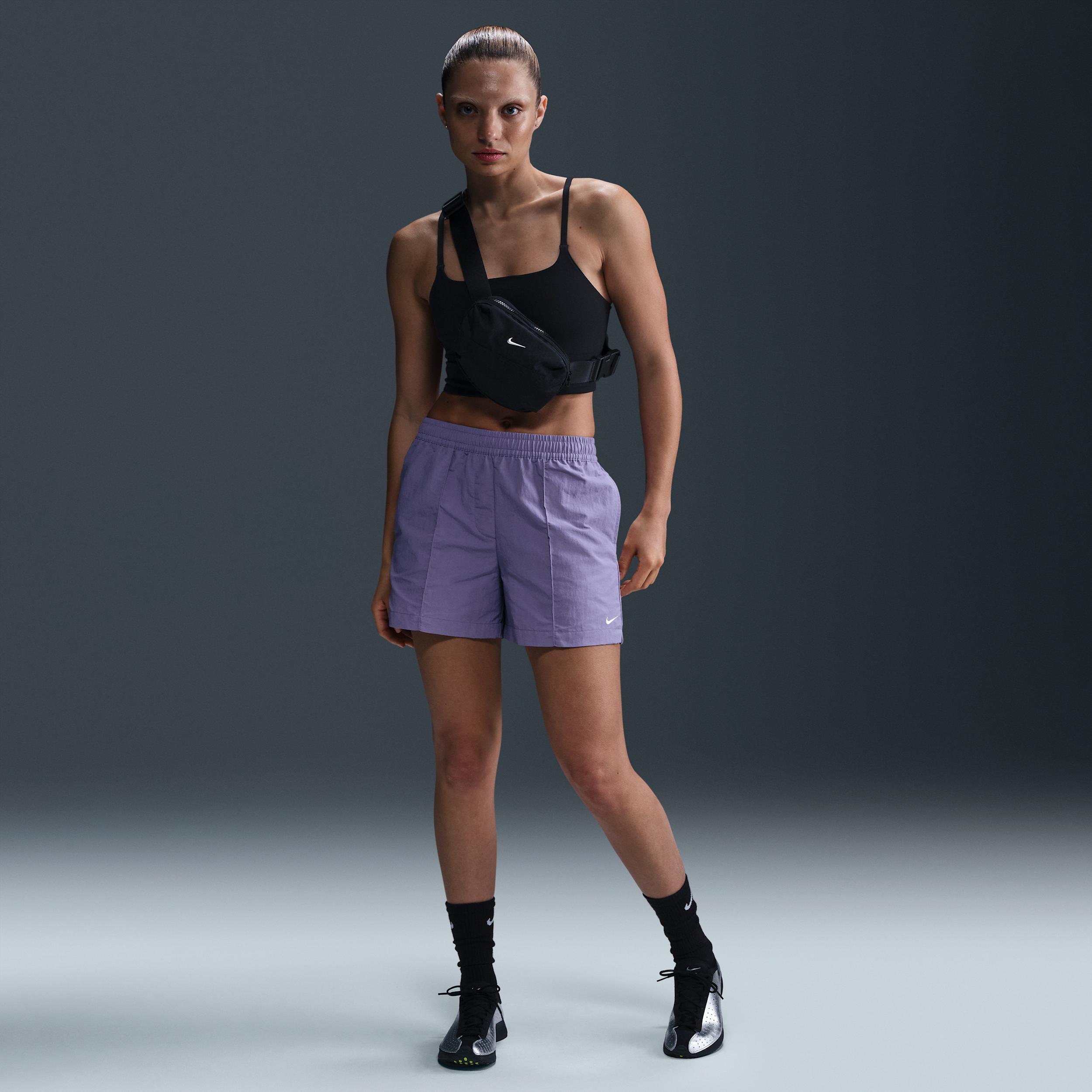 Women's Nike Sportswear Everything Wovens Mid-Rise 5" Shorts by NIKE
