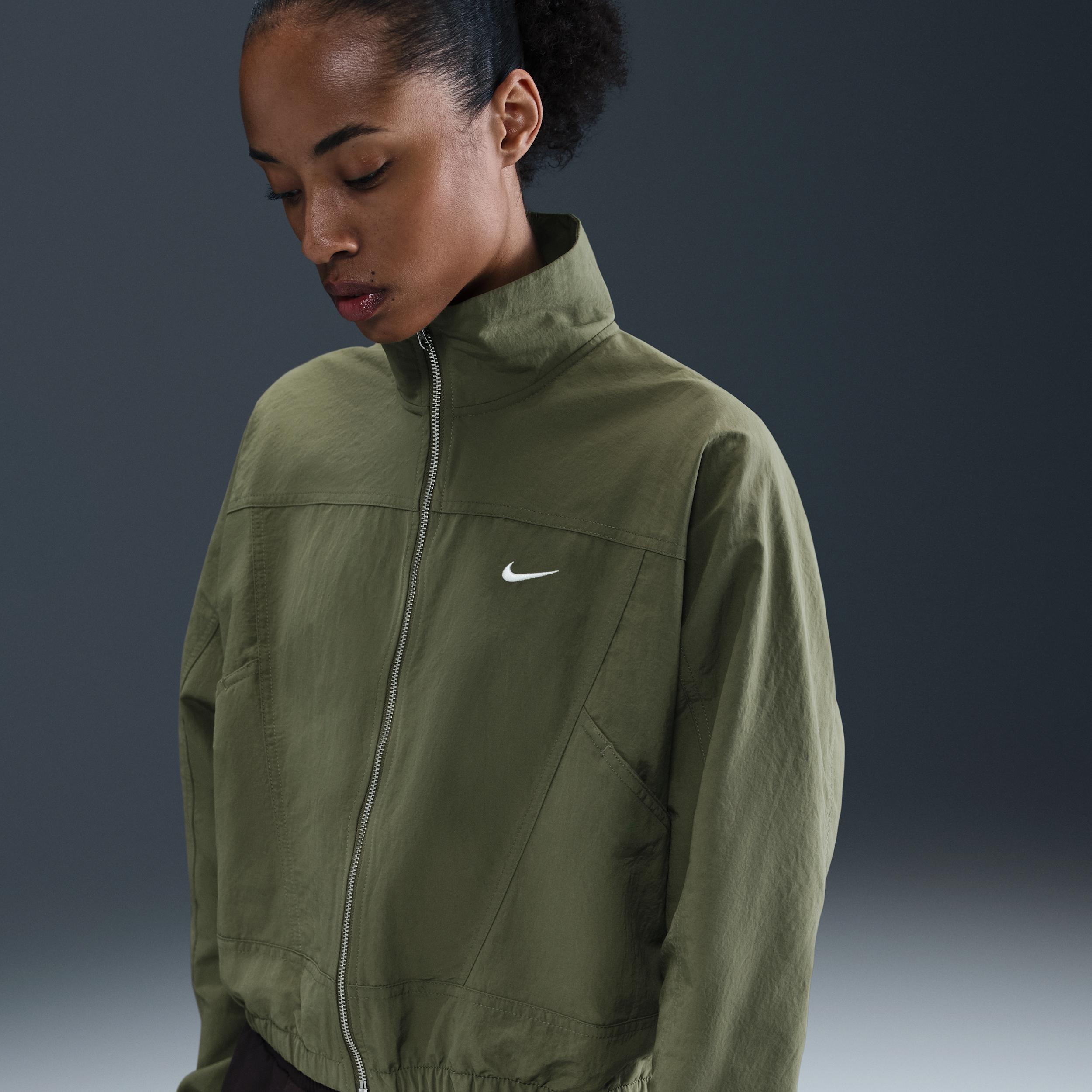 Women's Nike Sportswear Everything Wovens Oversized Repel UV Protection Jacket by NIKE