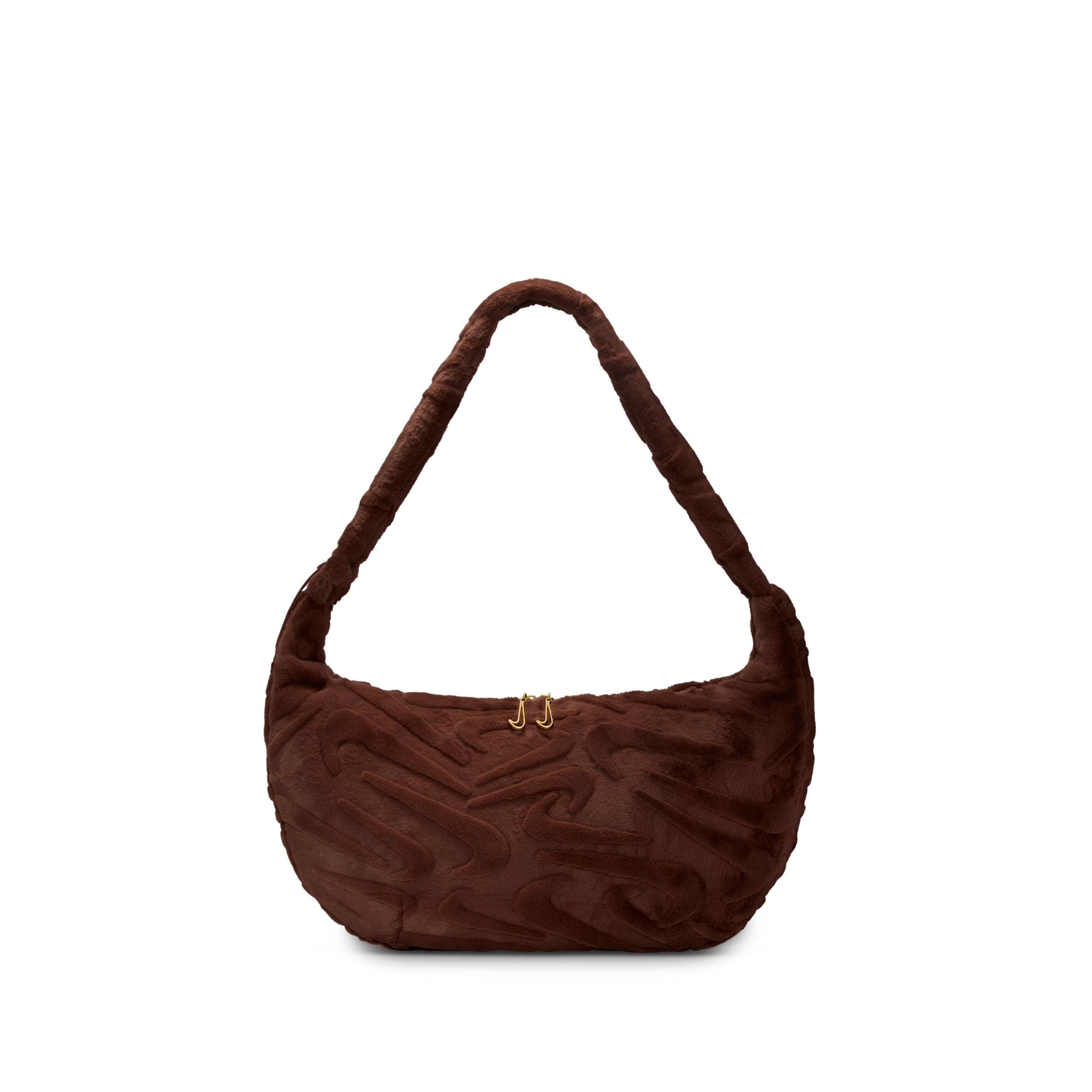 Women's Nike Sportswear Faux Fur Slouchy Bag (19L) by NIKE