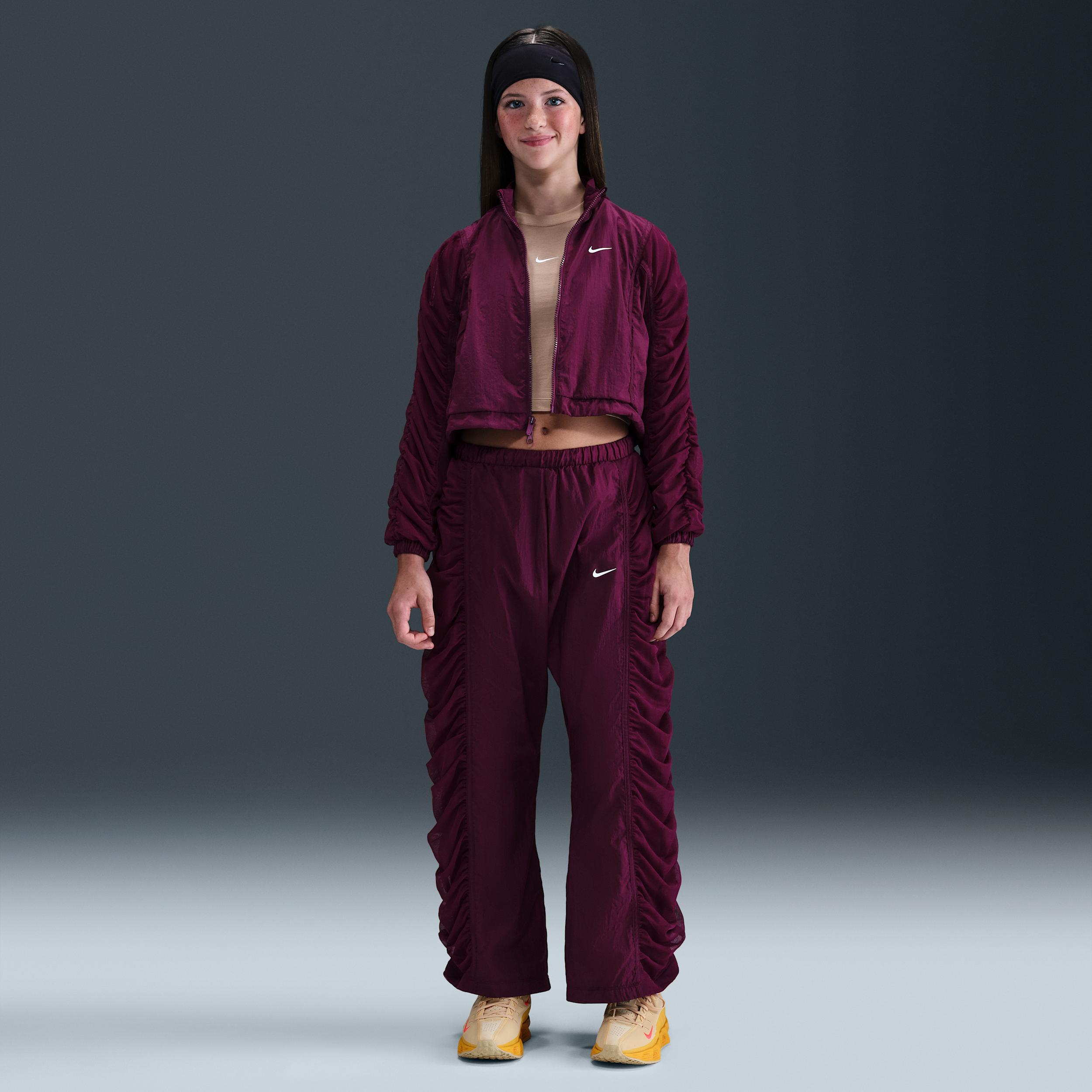 Women's Nike Sportswear Girls' Woven Pants by NIKE