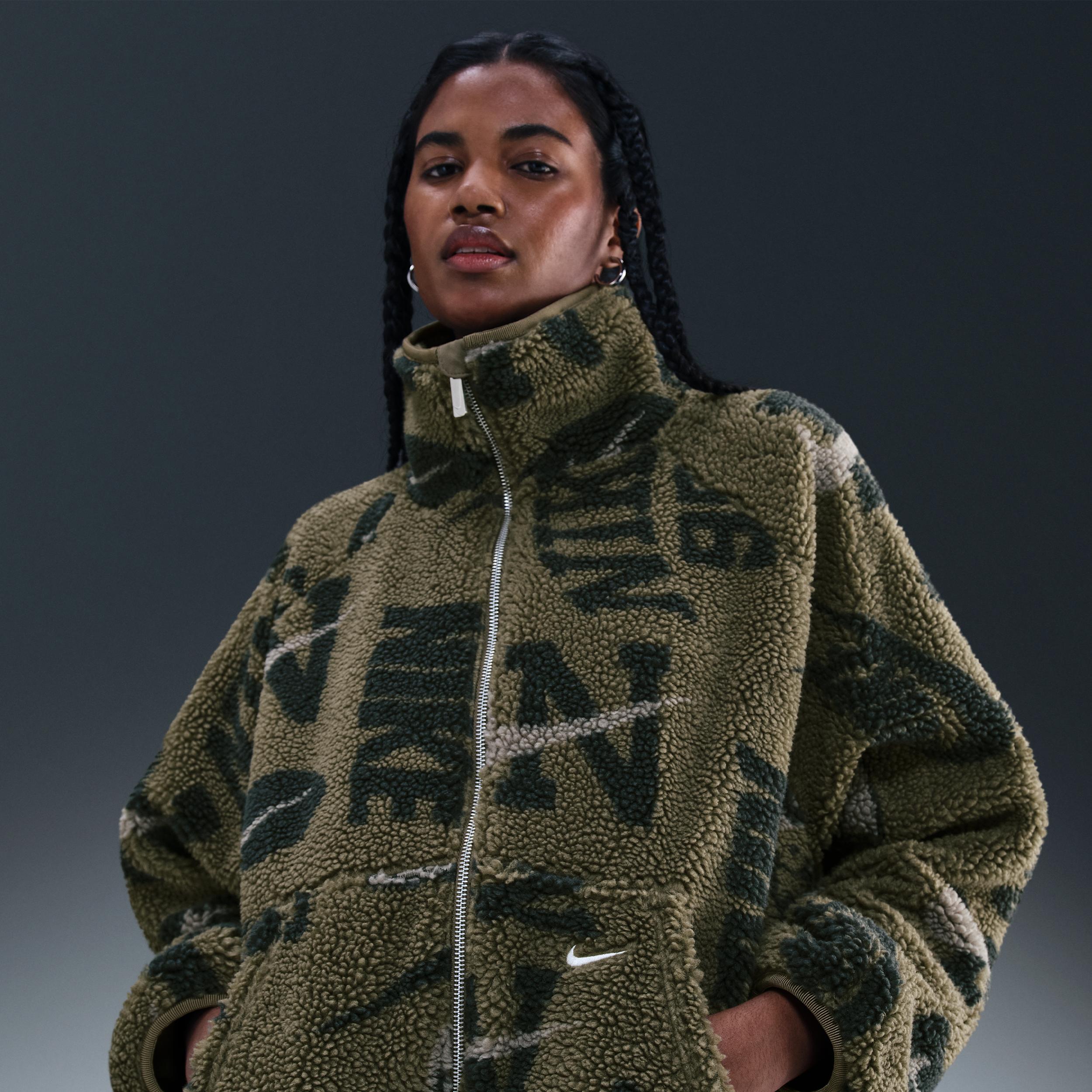 Women's Nike Sportswear High-Pile Fleece Jacket by NIKE