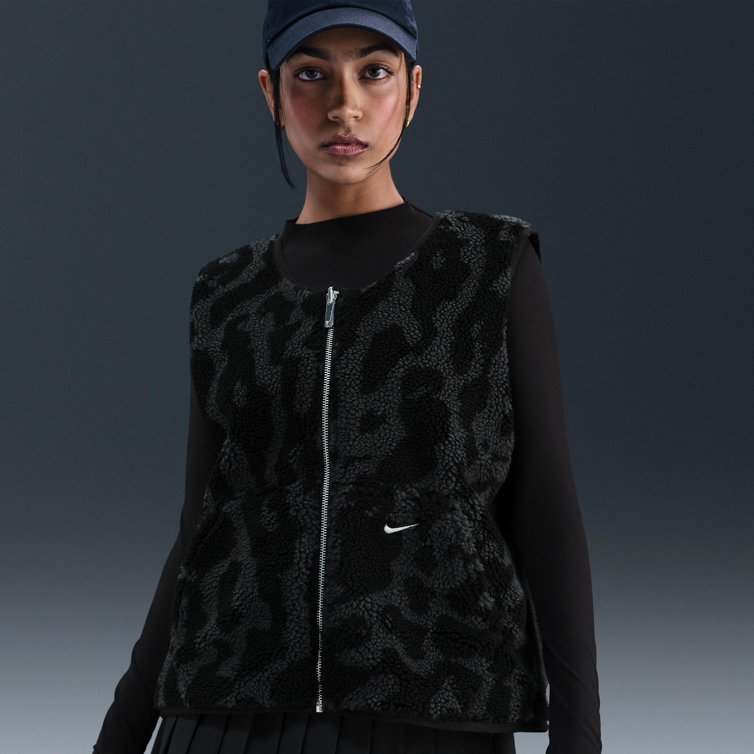 Women's Nike Sportswear High-Pile Fleece Vest by NIKE Women's Nike Sportswear High-Pile Fleece Vest by NIKE