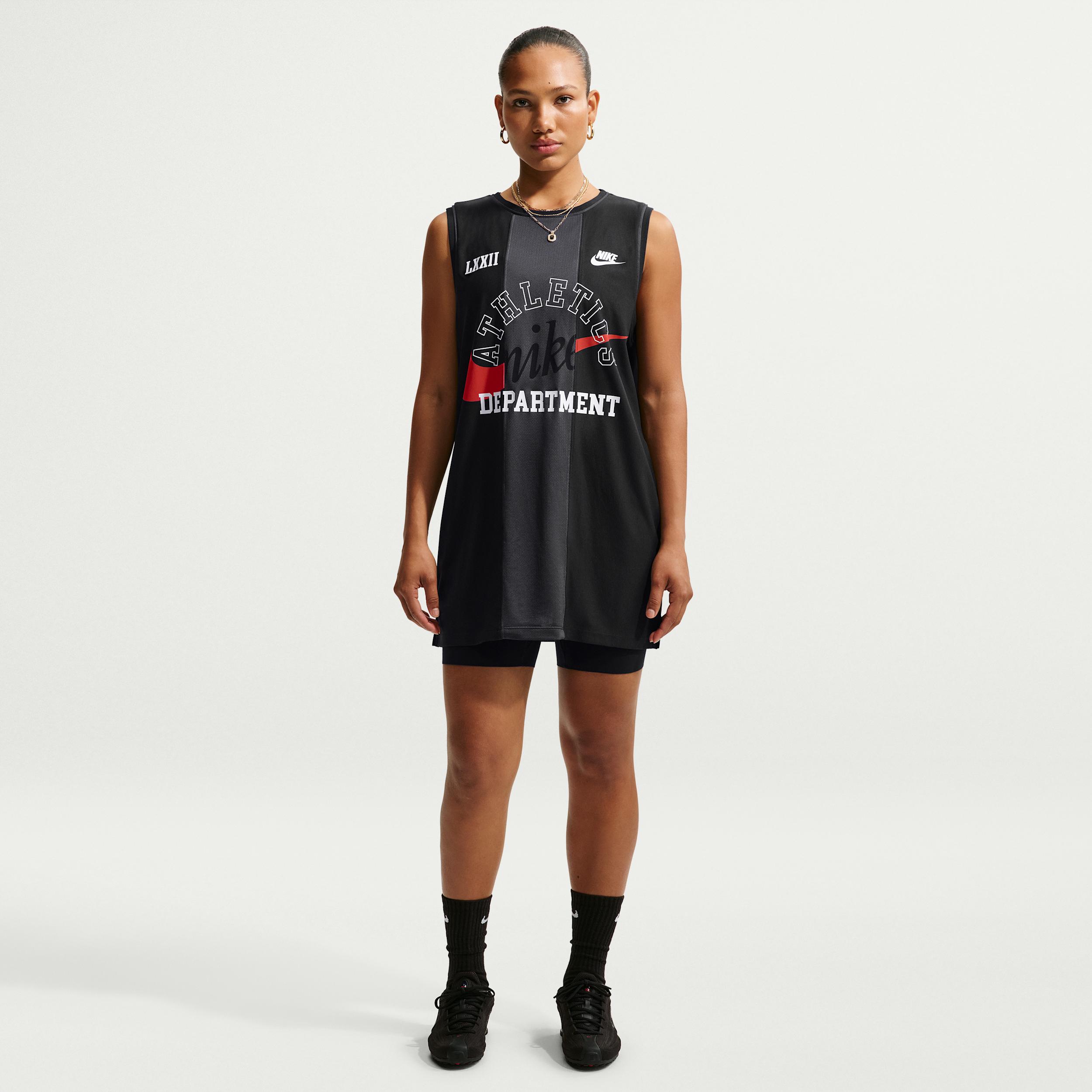 Women's Nike Sportswear Loose Heritage Jersey Dress by NIKE