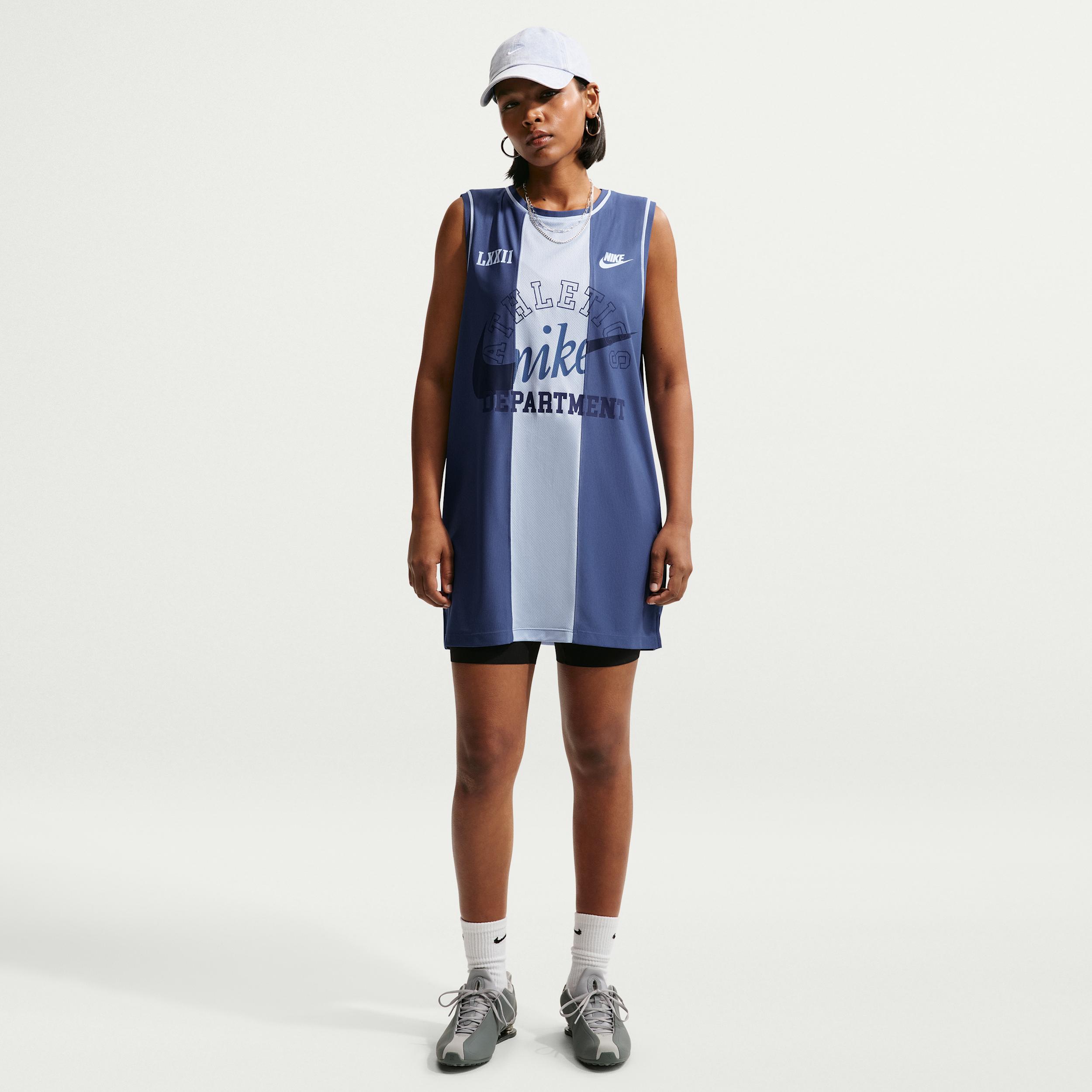 Women's Nike Sportswear Loose Heritage Jersey Dress by NIKE