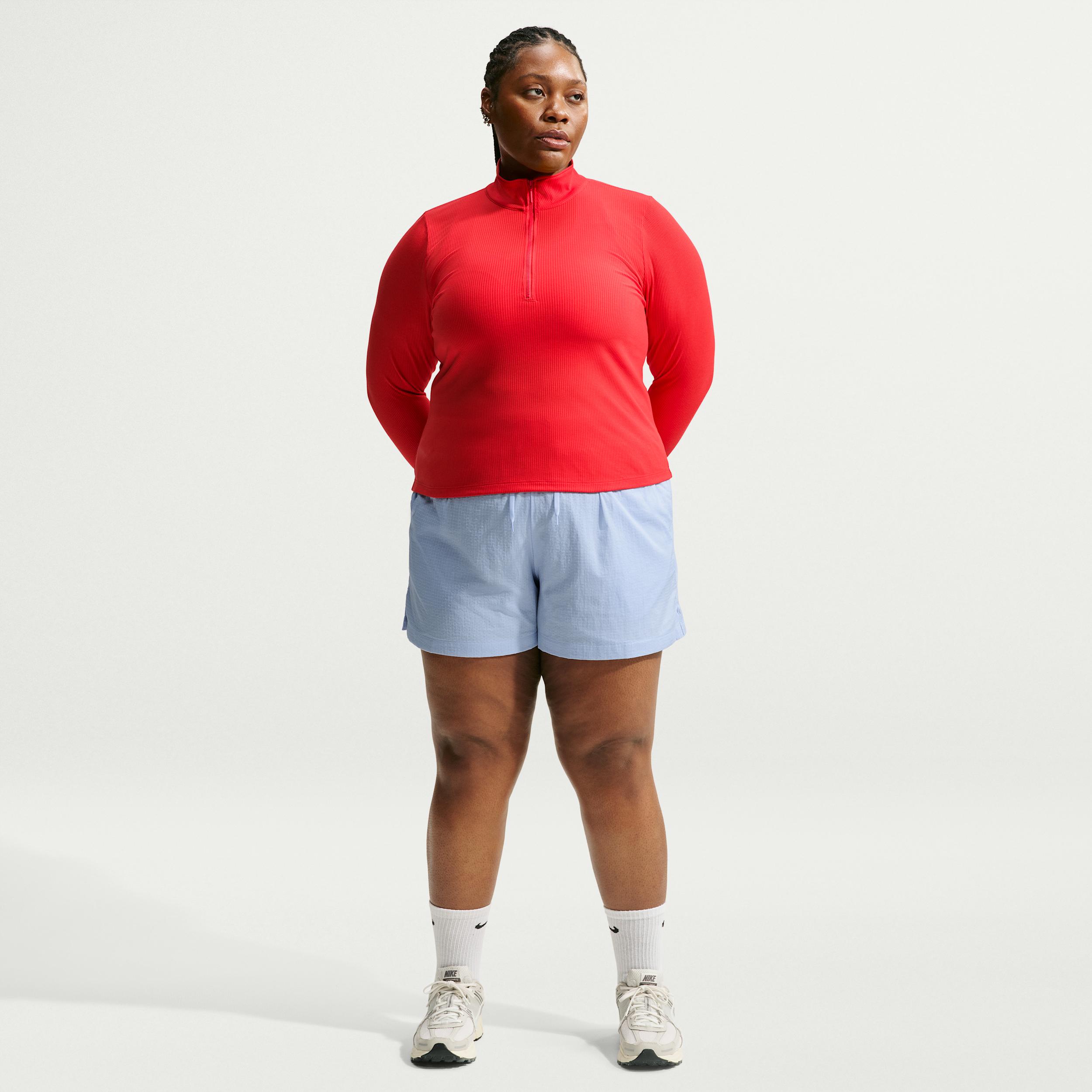 Women's Nike Sportswear Loose High-Waisted Lightweight Ripstop Shorts (Plus Size) by NIKE