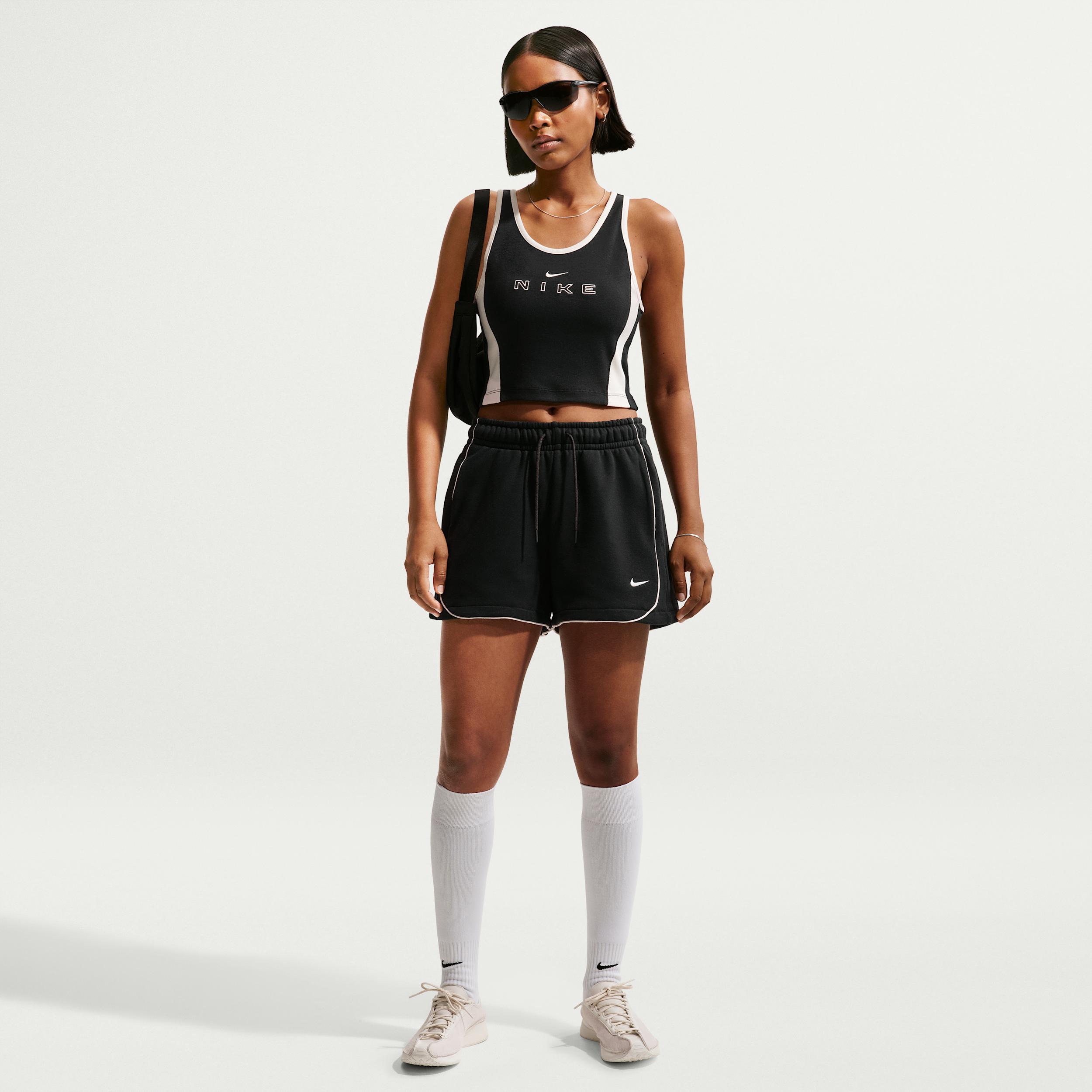 Women's Nike Sportswear Loose Mid-Rise 3" Fleece Shorts by NIKE