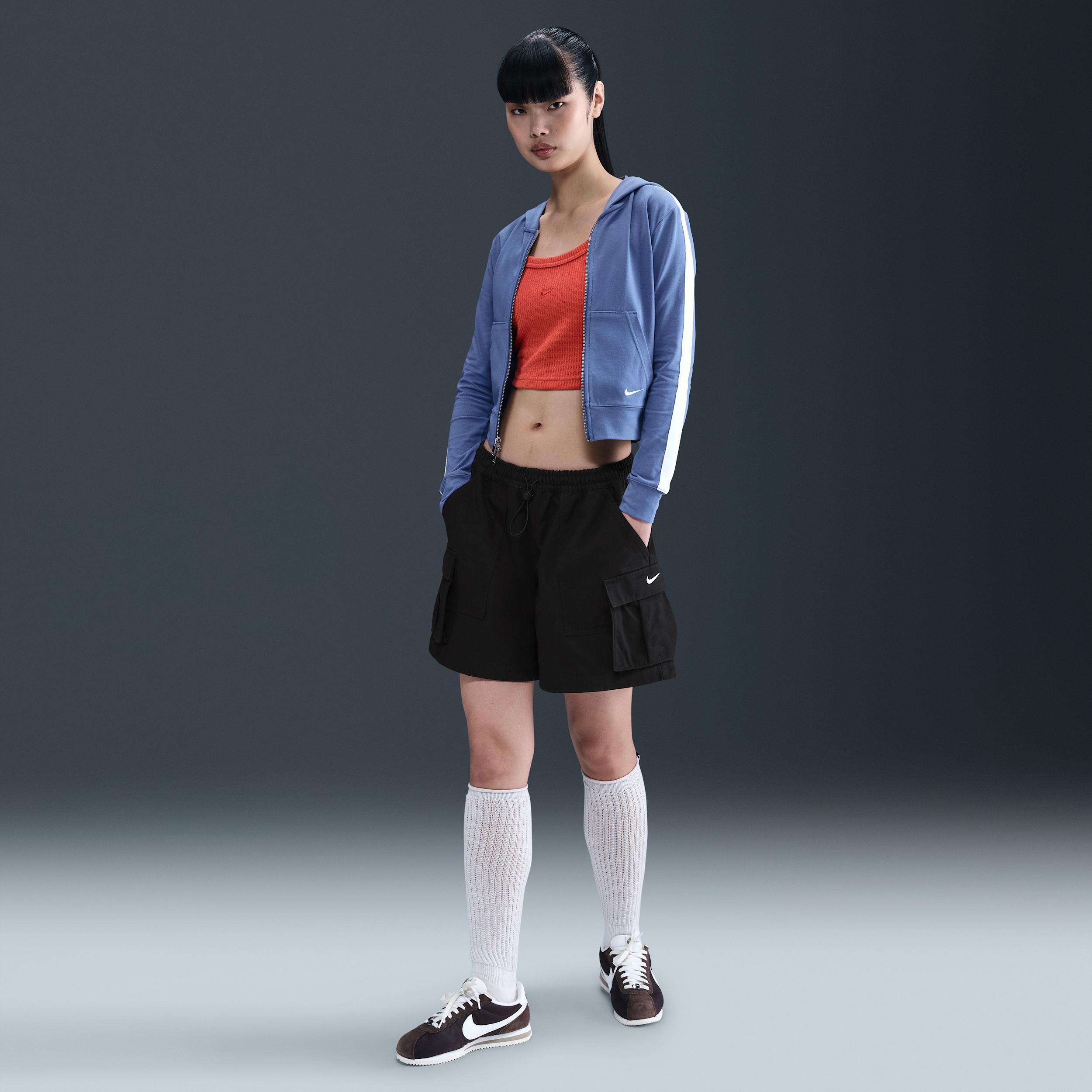 Women's Nike Sportswear Mid-Rise Loose 5" Cargo Shorts by NIKE
