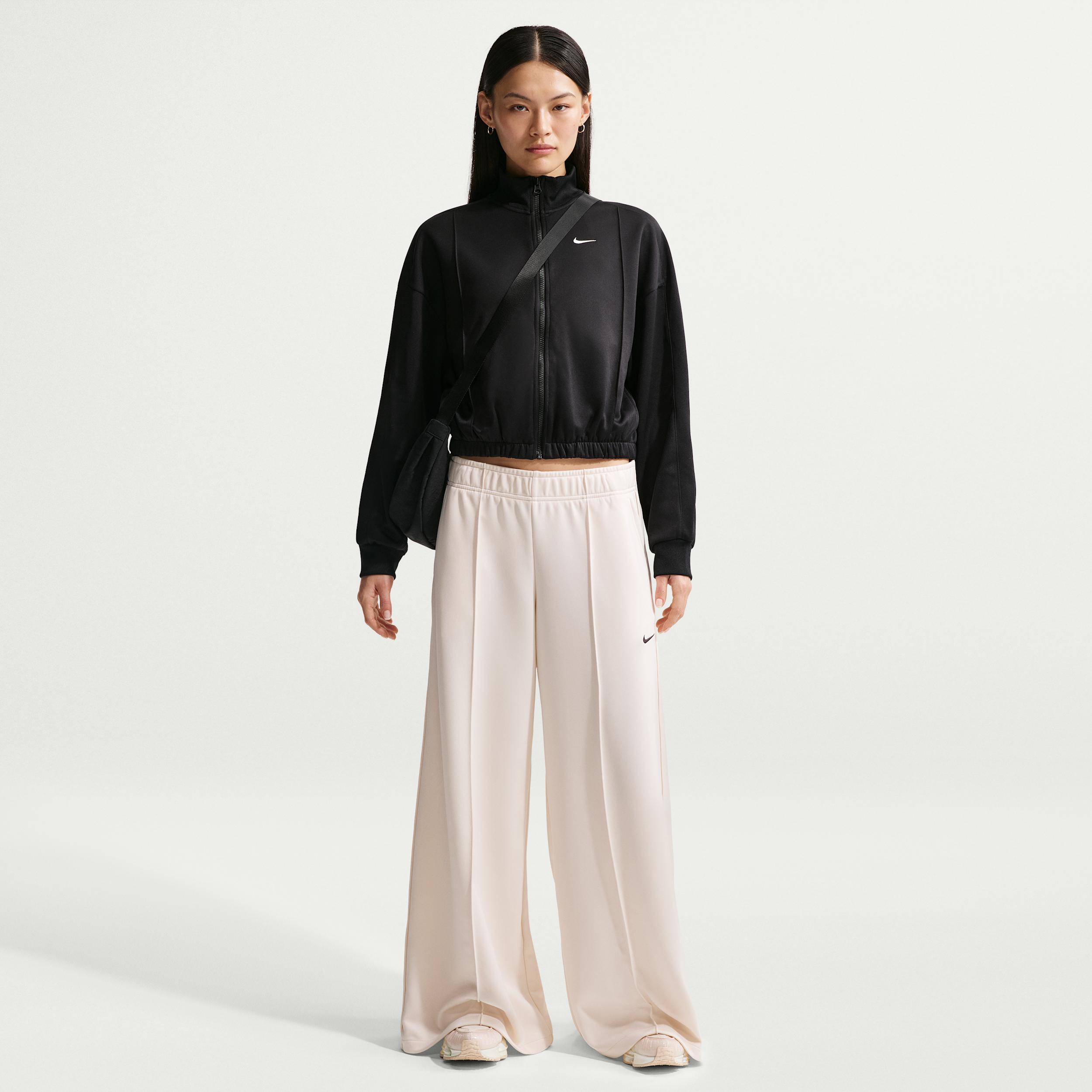 Women's Nike Sportswear Mid-Rise Wide-Leg Track Pants by NIKE