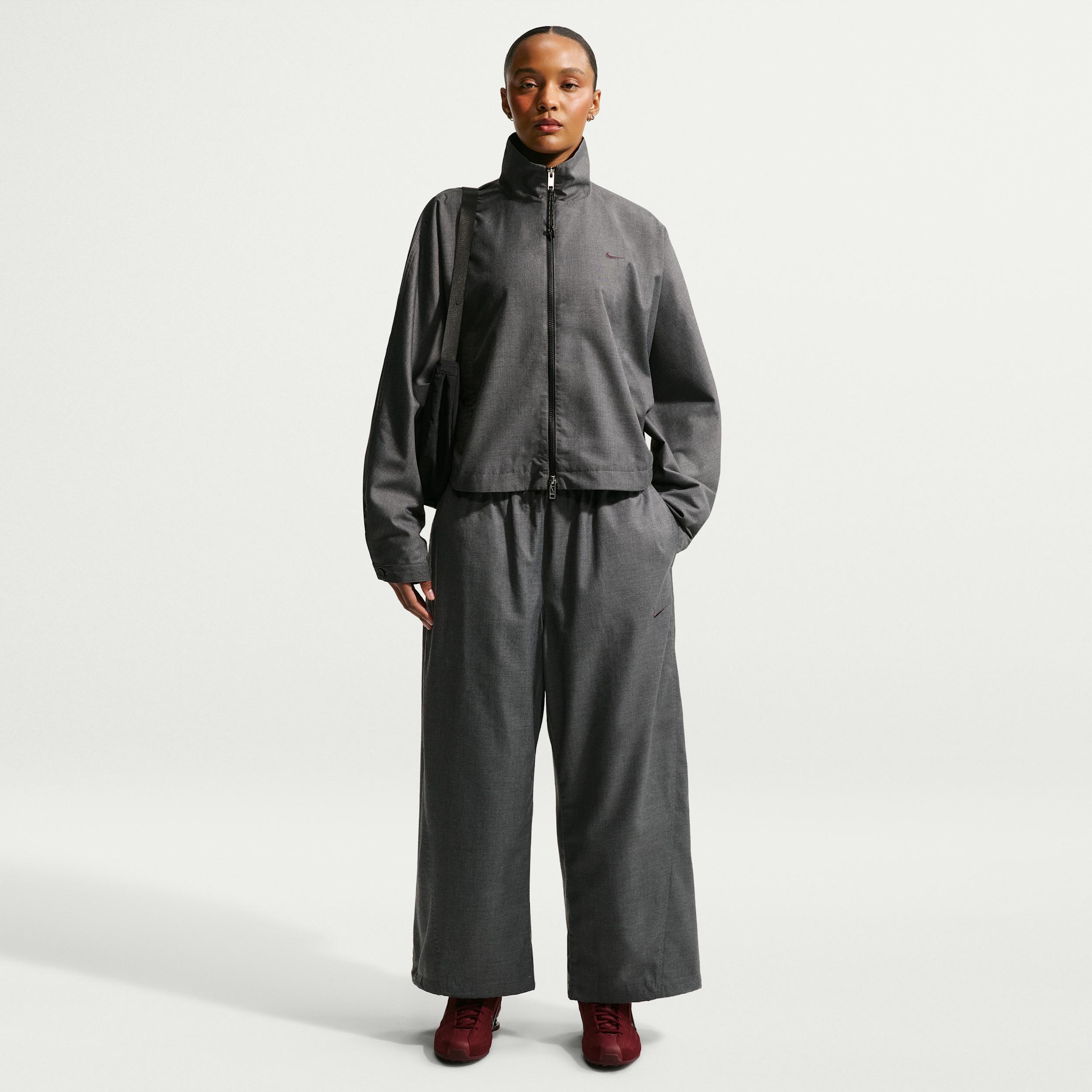 Women's Nike Sportswear Oversized Mid-Rise Woven Pants by NIKE