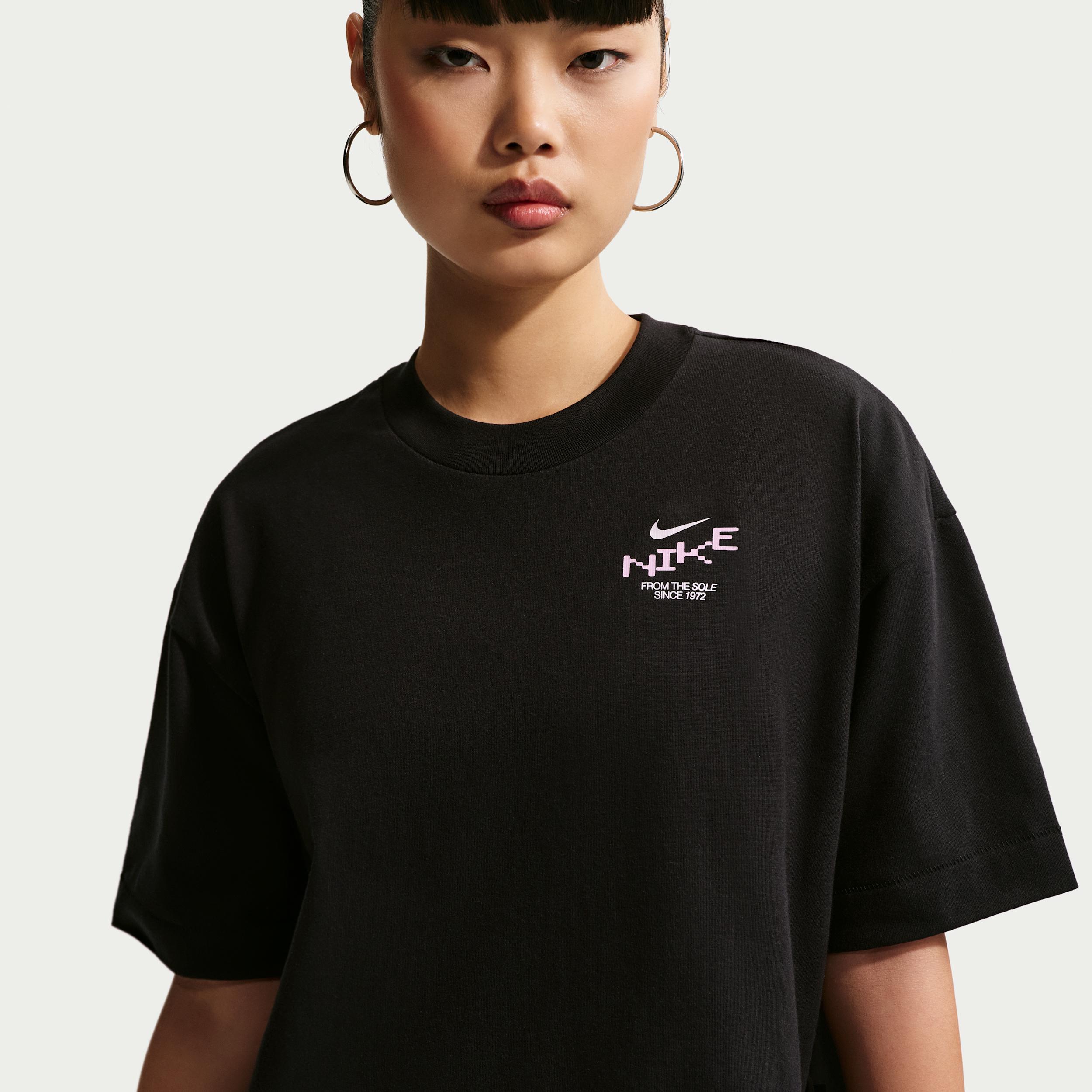 Women's Nike Sportswear Oversized Mod-Cropped T-Shirt by NIKE