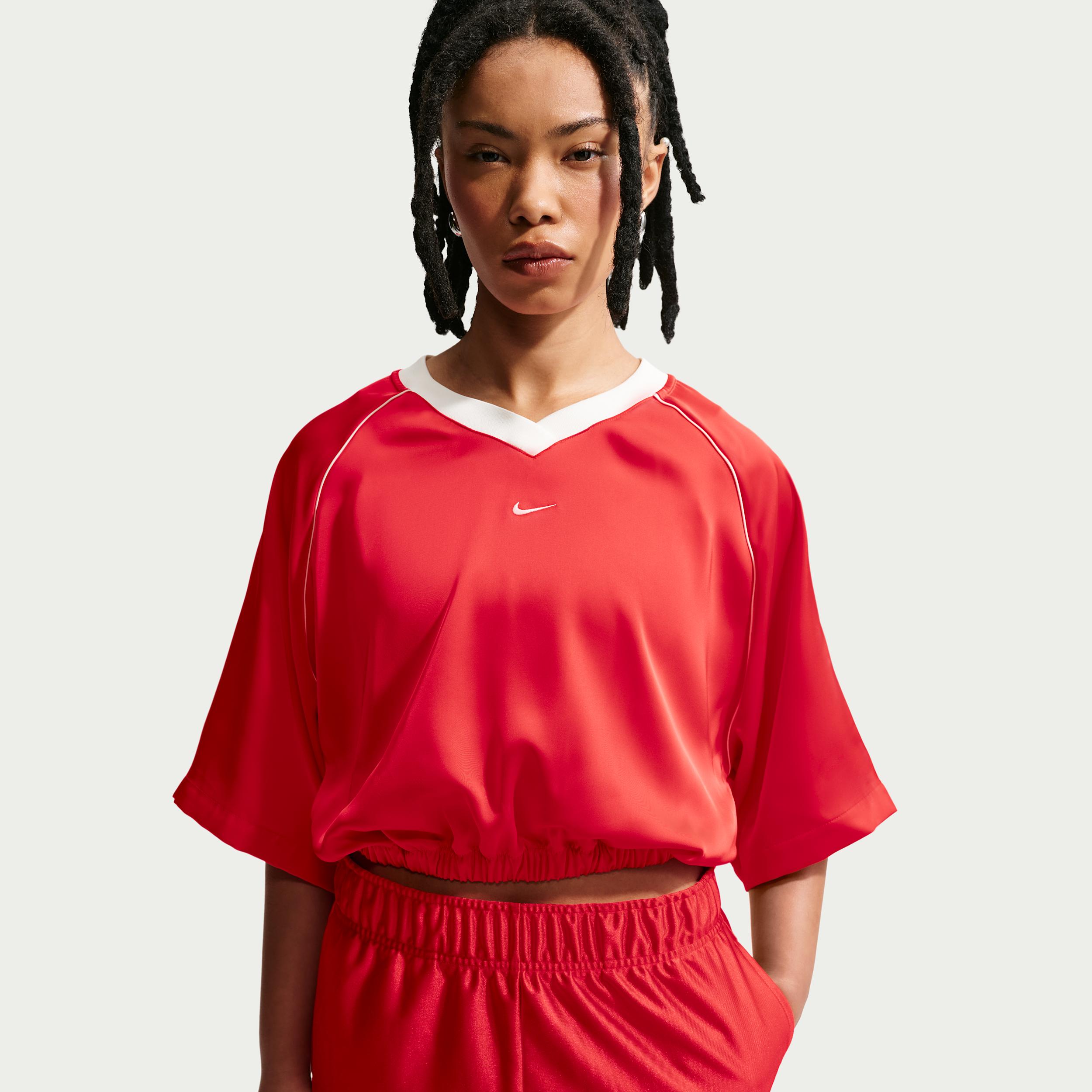 Women's Nike Sportswear Oversized Satin Top by NIKE