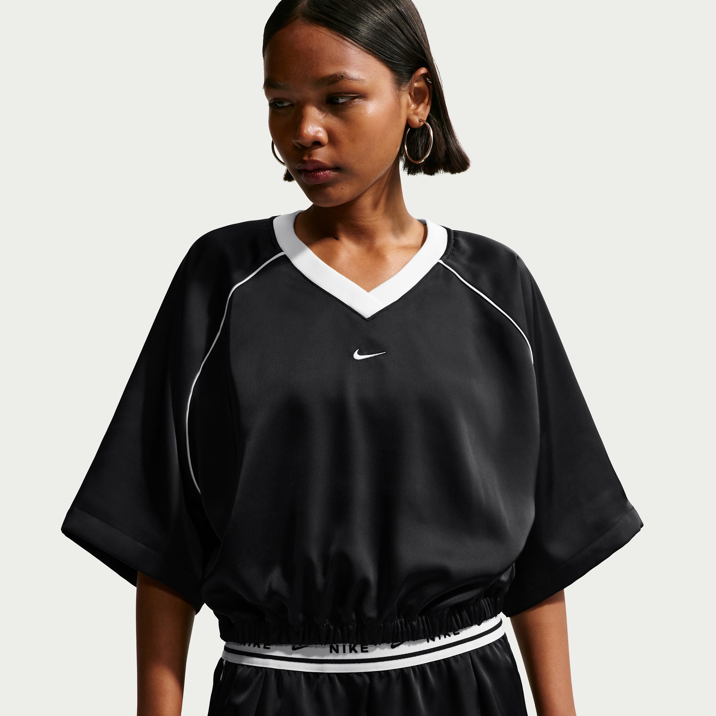 Women's Nike Sportswear Oversized Satin Top by NIKE