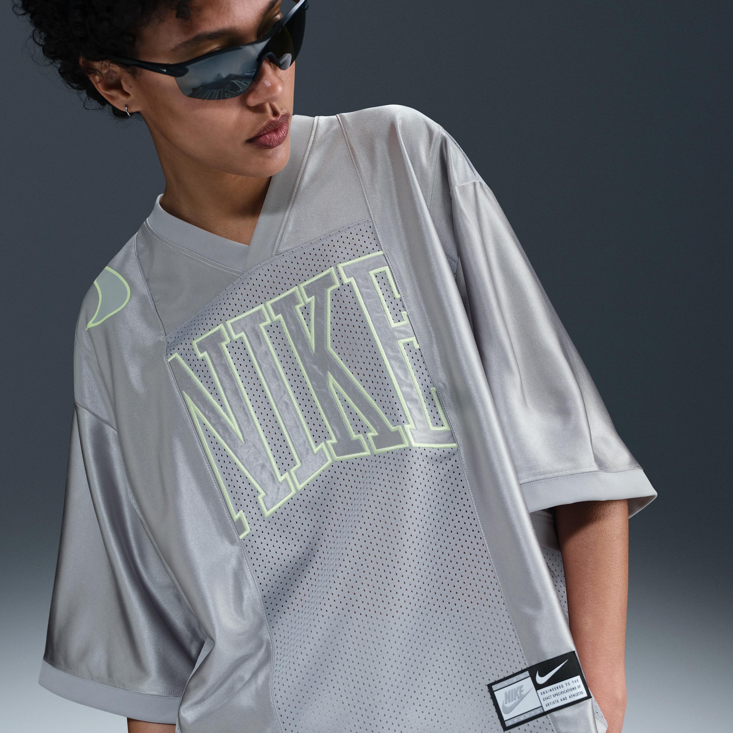 Women's Nike Sportswear Oversized Short-Sleeve Graphic Jersey by NIKE