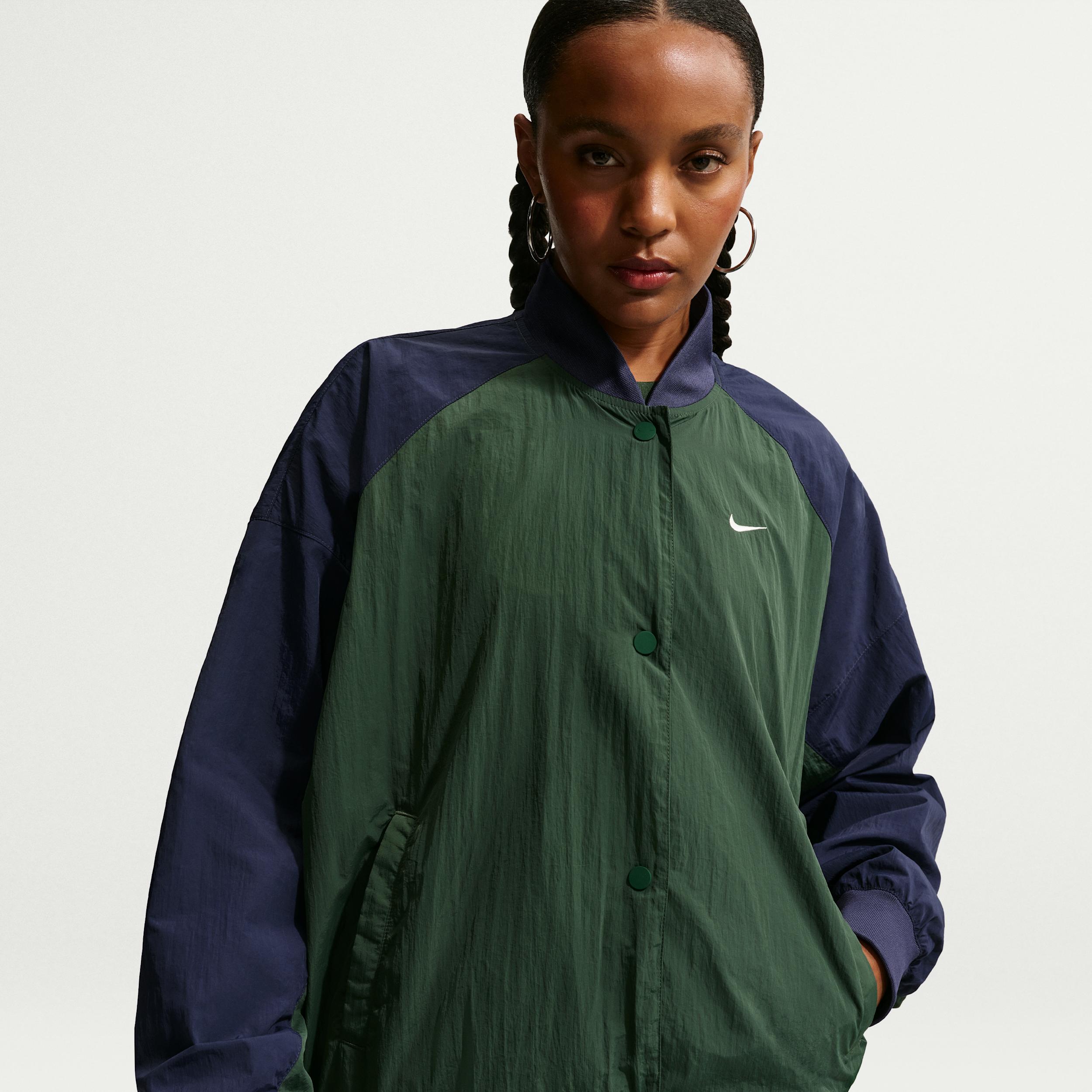 Women's Nike Sportswear Oversized Varsity Jacket by NIKE