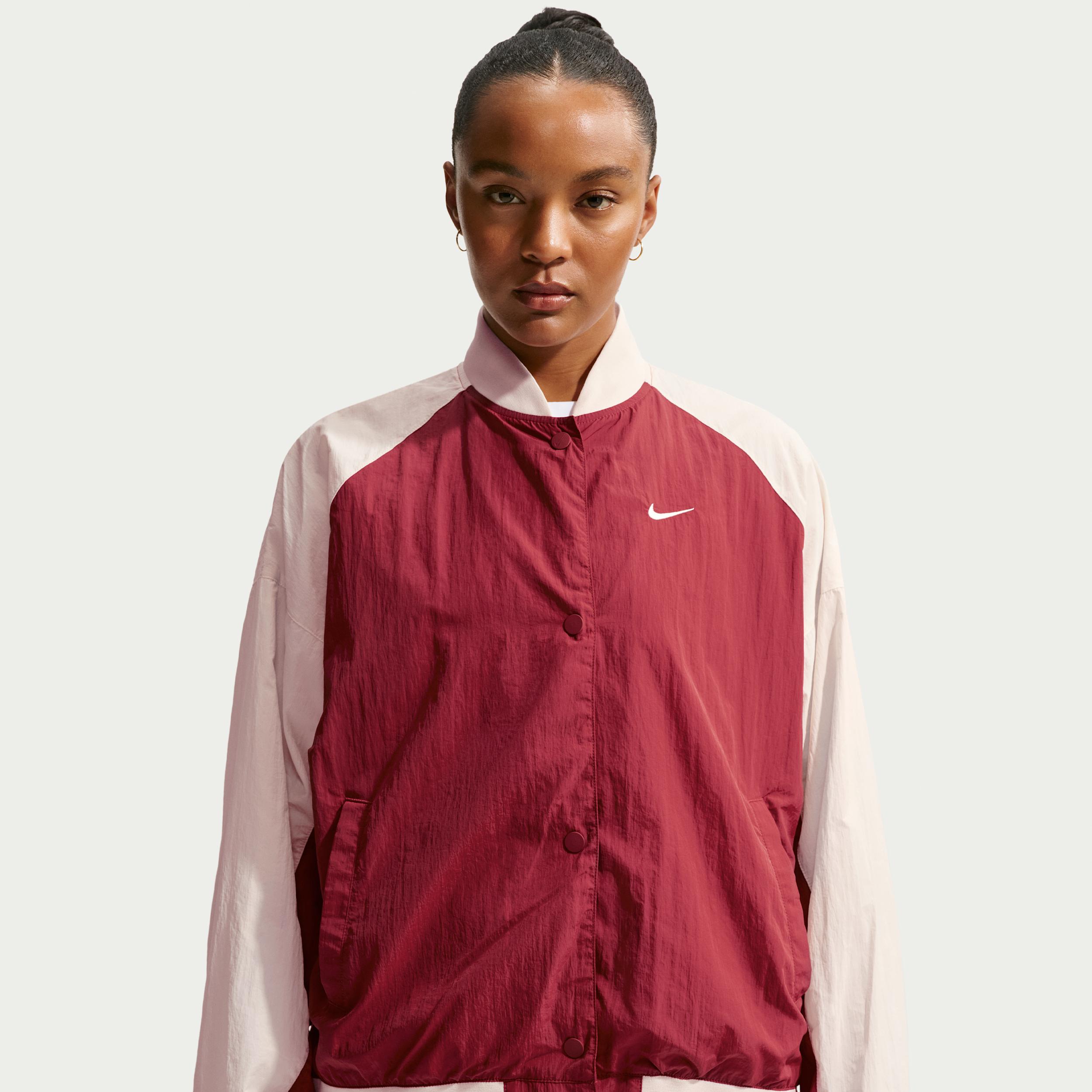Women's Nike Sportswear Oversized Varsity Jacket by NIKE