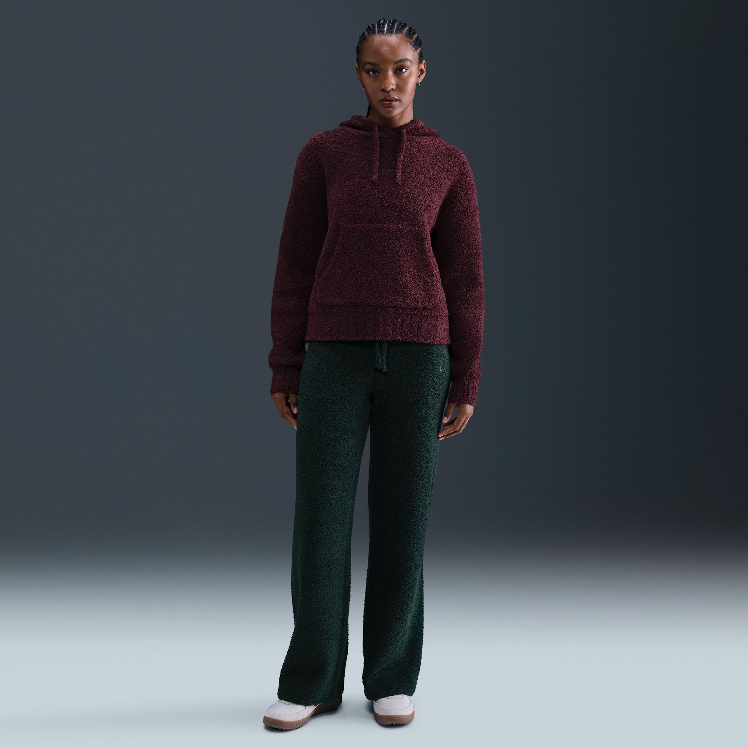 Women's Nike Sportswear Phoenix Cozy BouclÃ© Slim Knit Pants by NIKE