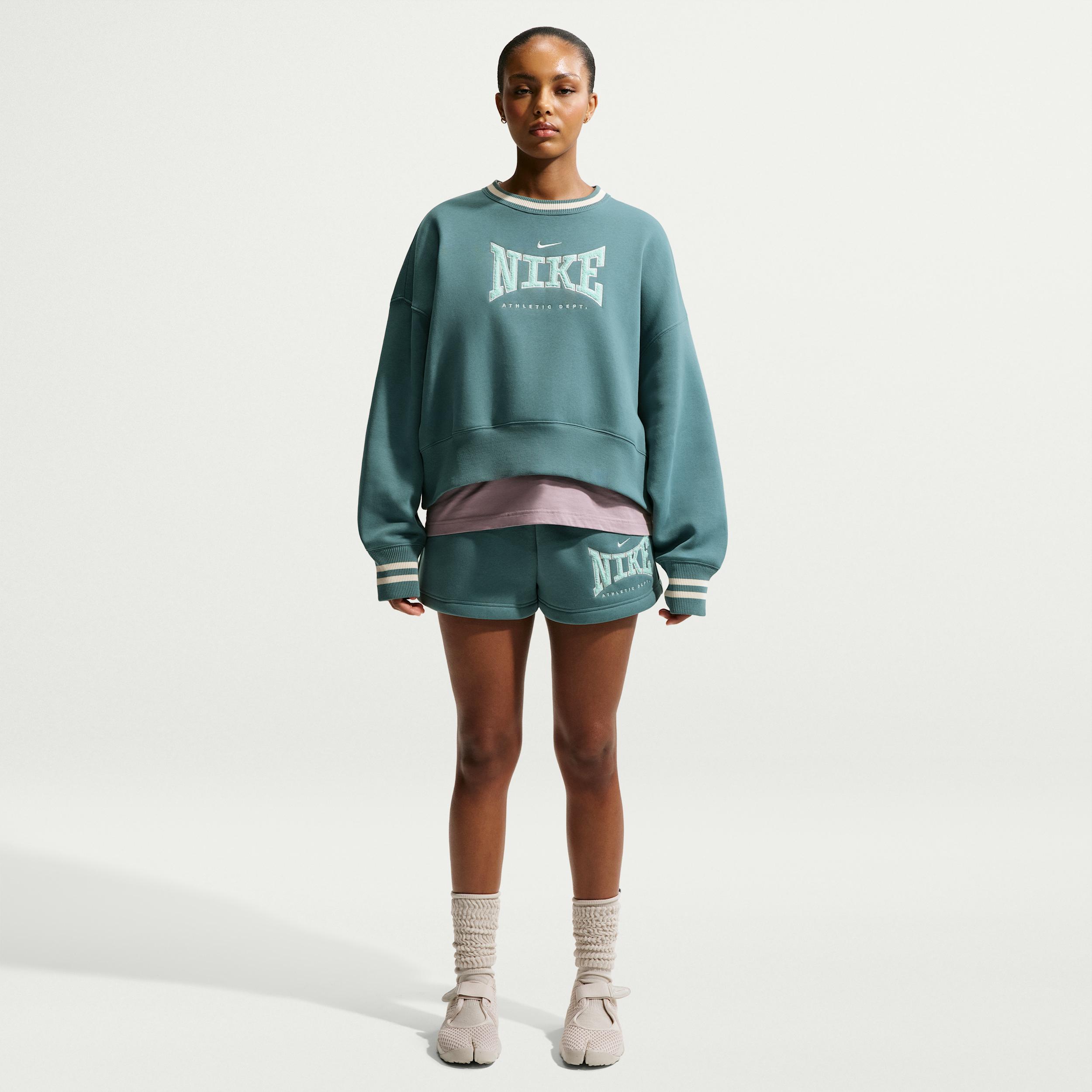Women's Nike Sportswear Phoenix Fleece High-Waisted 4" Shorts by NIKE